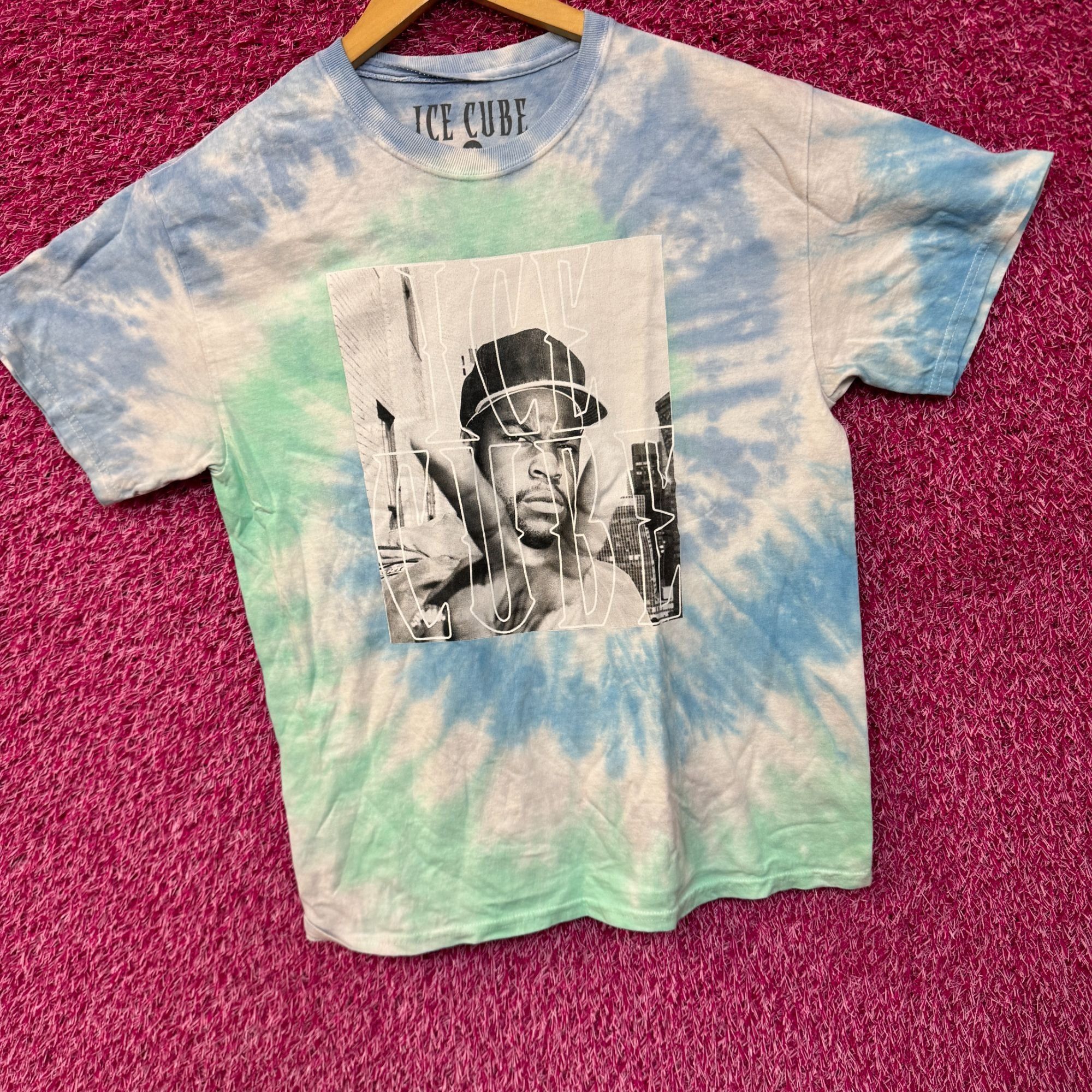 Rap Tees Ice Cube It Was a Good Day Deuces West Coast Rap Tie Dye M Size US M / EU 48-50 / 2 - 3 Thumbnail