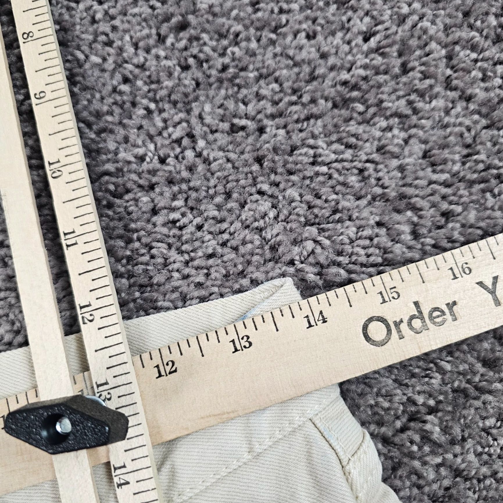 MOUSSY Vintage Moussy Women's Jeans Tapered Mid Rise Stretch 26 Beige Japan Denim 27x27 Size 26" / US 2 / IT 38 - 5 Thumbnail