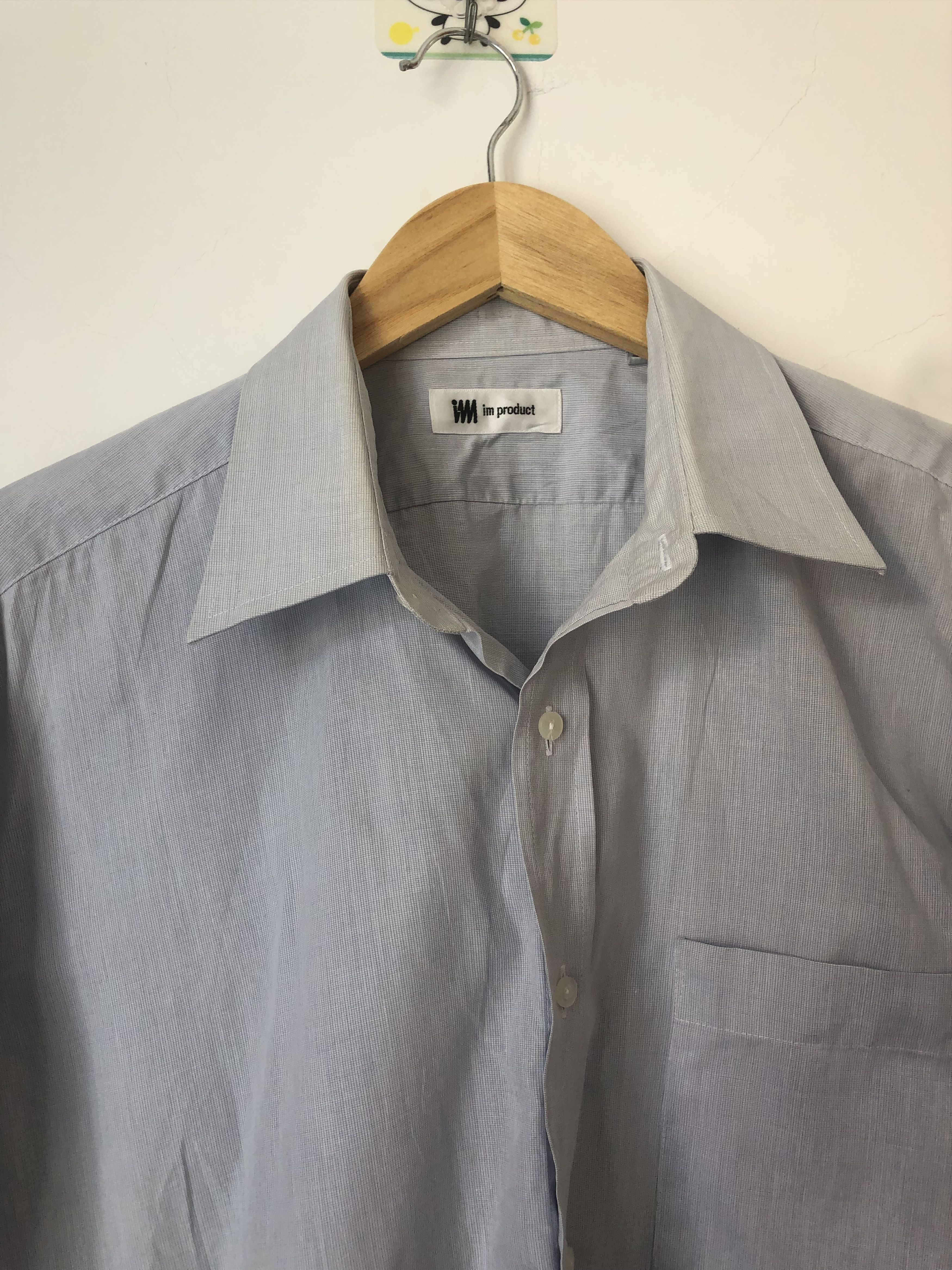 Issey Miyake gray shirt Size US M / EU 48-50 / 2 - 2 Thumbnail