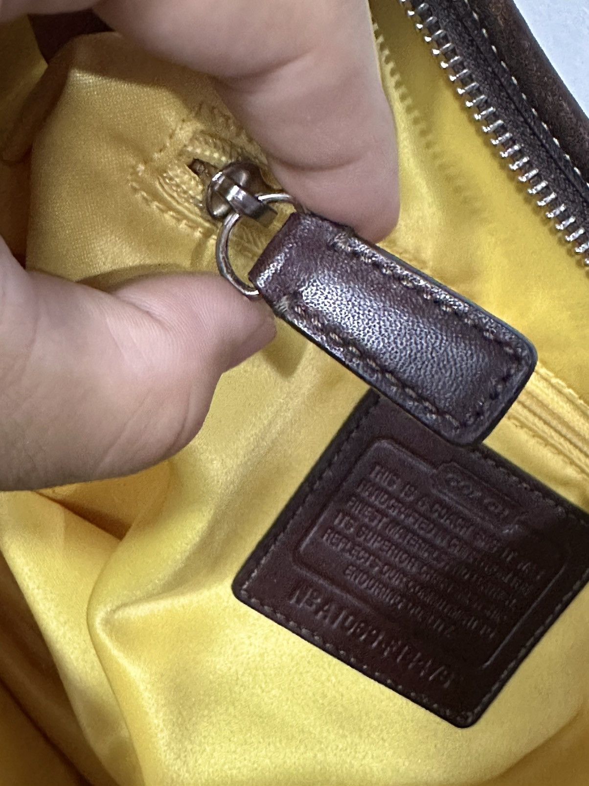 Coach Authentic COACH Hobo Signature Heritage Stripe Shoulder Bag Size ONE SIZE - 9 Thumbnail