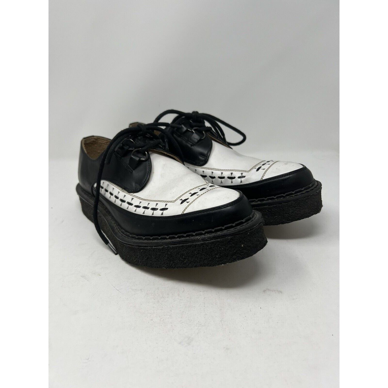 John Fluevog Vintage John Fleuvog Creepers Leather Derby’s Size Men’s Size US 12 / EU 45 - 1 Thumbnail
