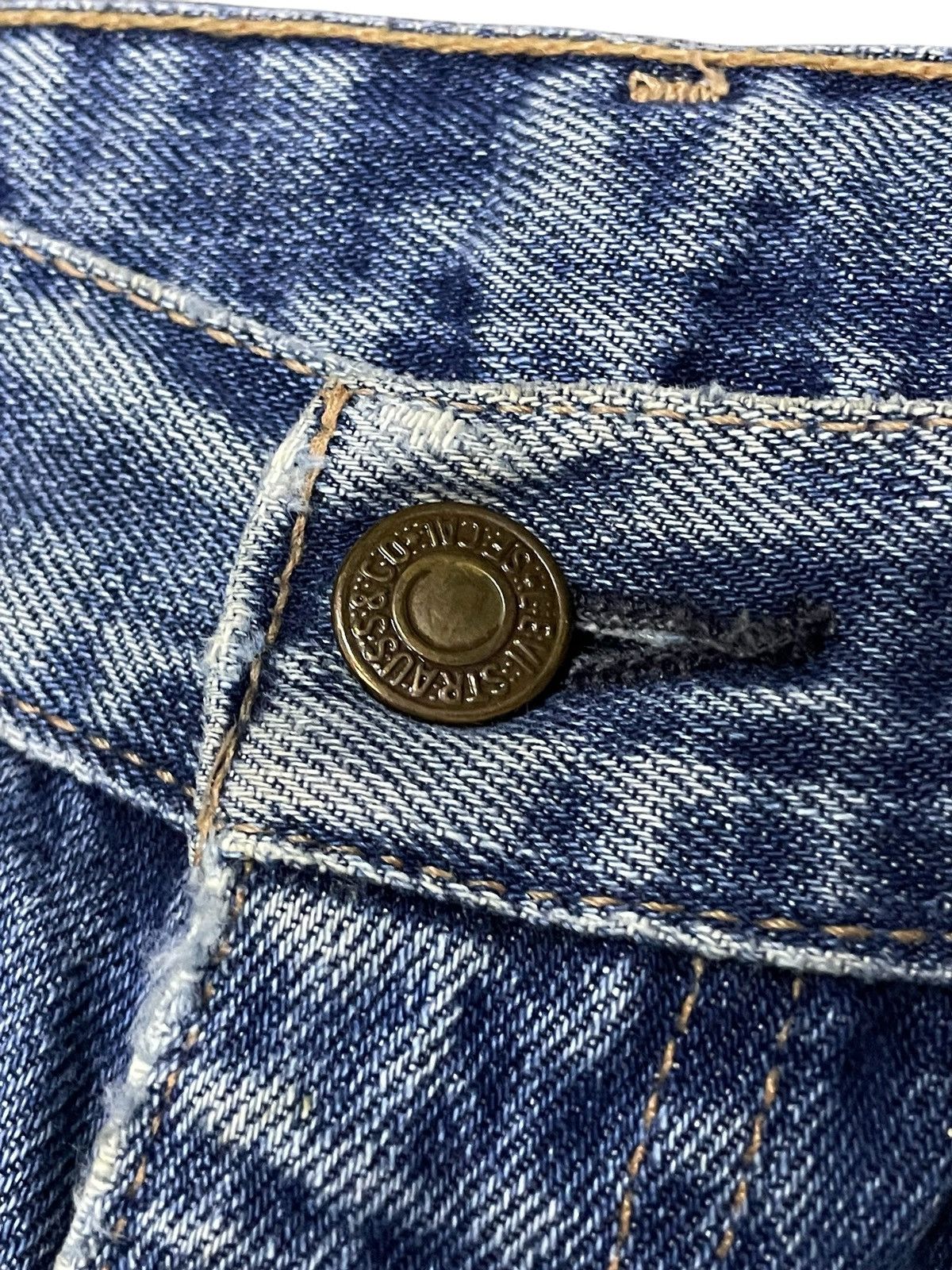 Levi's Vintage Levis 507 Flared Bootcut Distressed Jeans Size US 28 / EU 44 - 14 Thumbnail