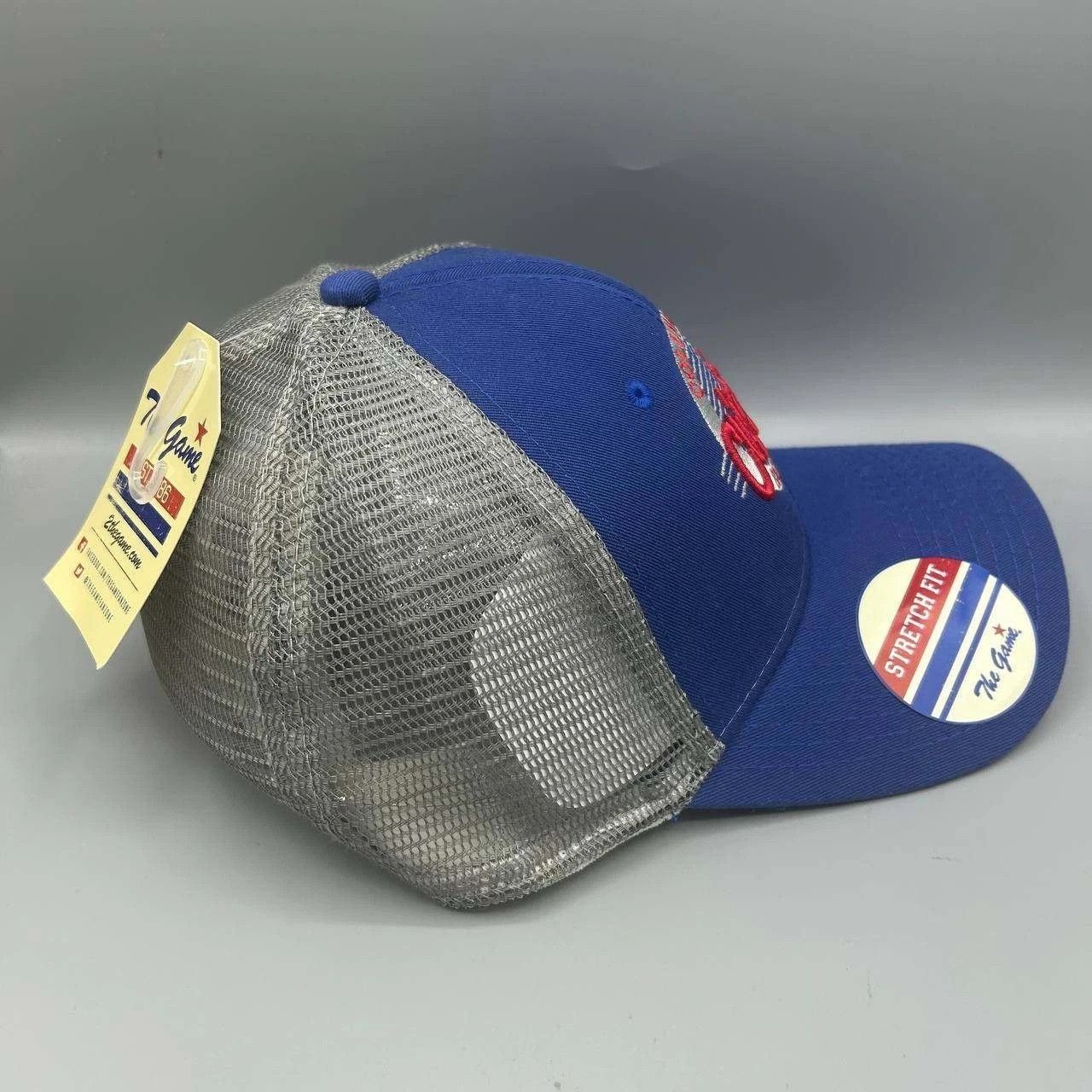 The Game Vintage Columbus Clippers Trucker M-L MiLB Stretch Fitted Size ONE SIZE - 7 Thumbnail