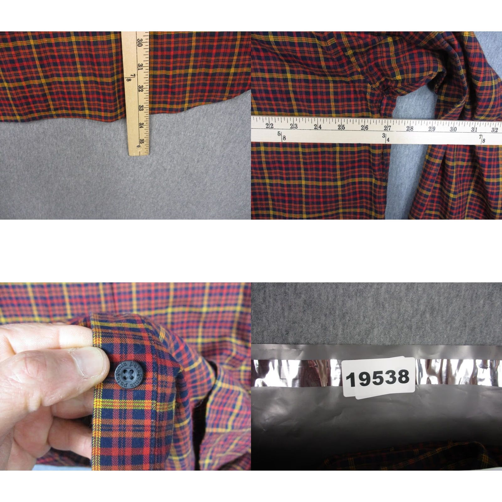 Patagonia Patagonia Shirt Mens 2XL Red Plaid Organic Cotton Long Sleeve Button Up STY53837 Size US XXL / EU 58 / 5 - 9 Thumbnail