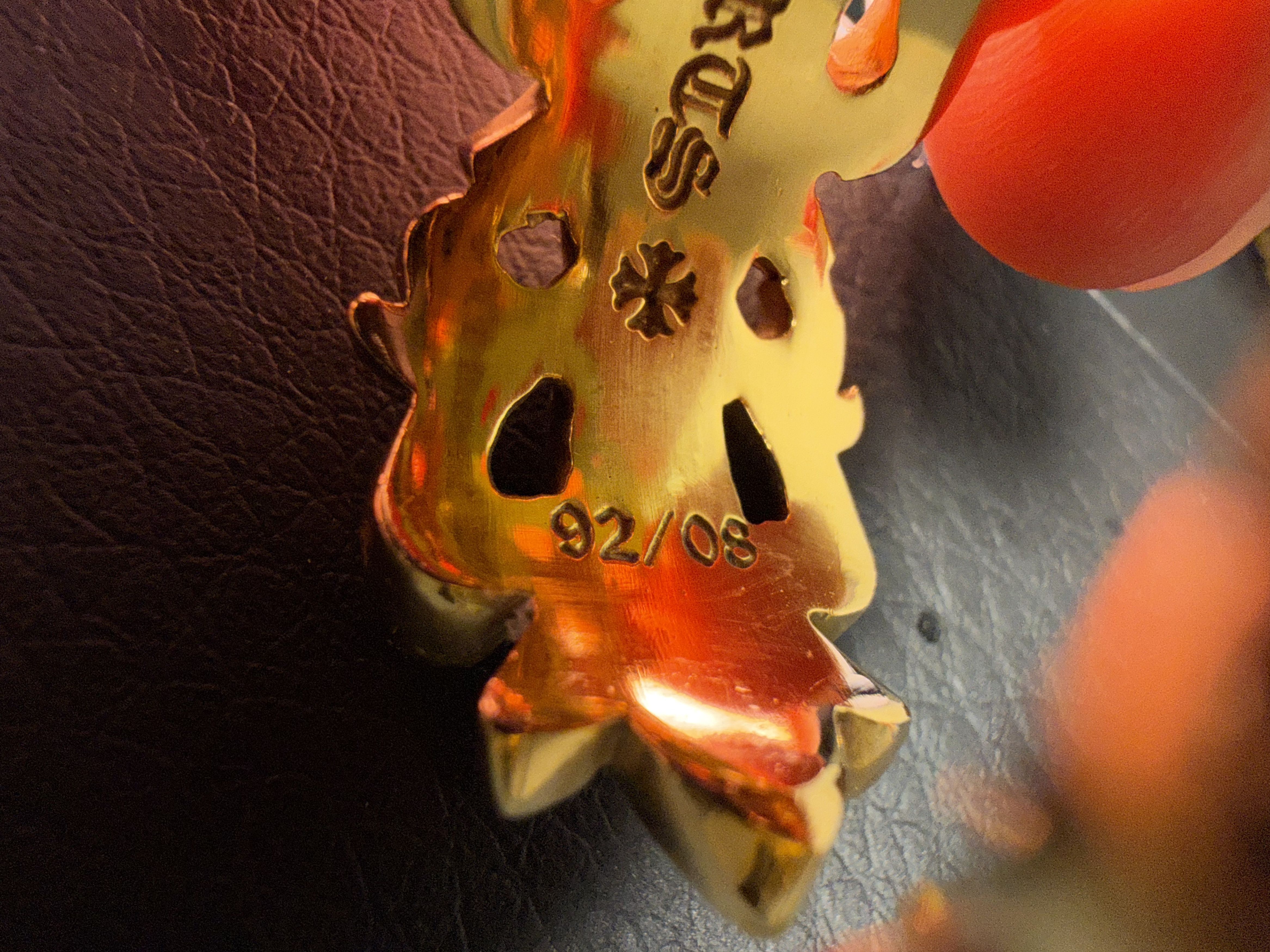 Chrome Hearts Chrome Hearts DBL Floral Cross Ring Size 8 Size ONE SIZE - 8 Thumbnail