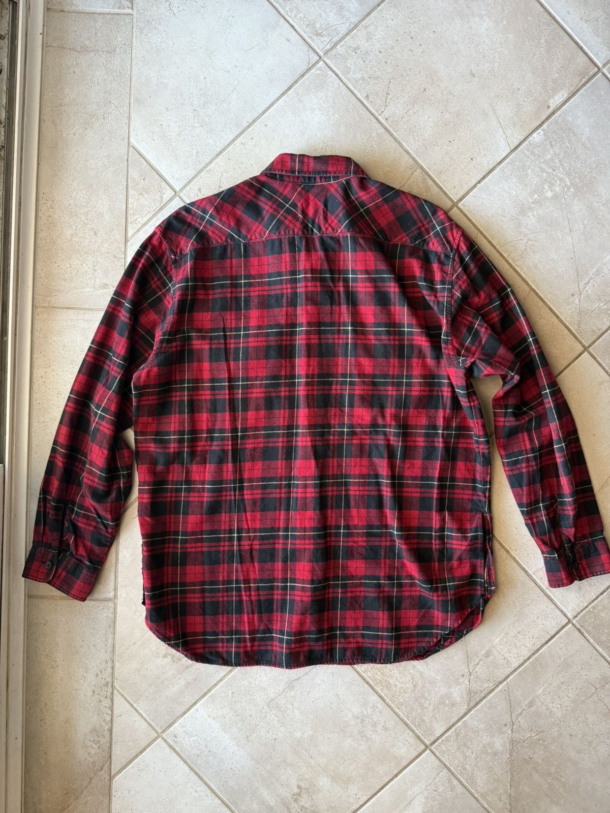 FOG FOG (now Essentials) Collection Two Red Black Flannel XL Size US XL / EU 56 / 4 - 2 Thumbnail