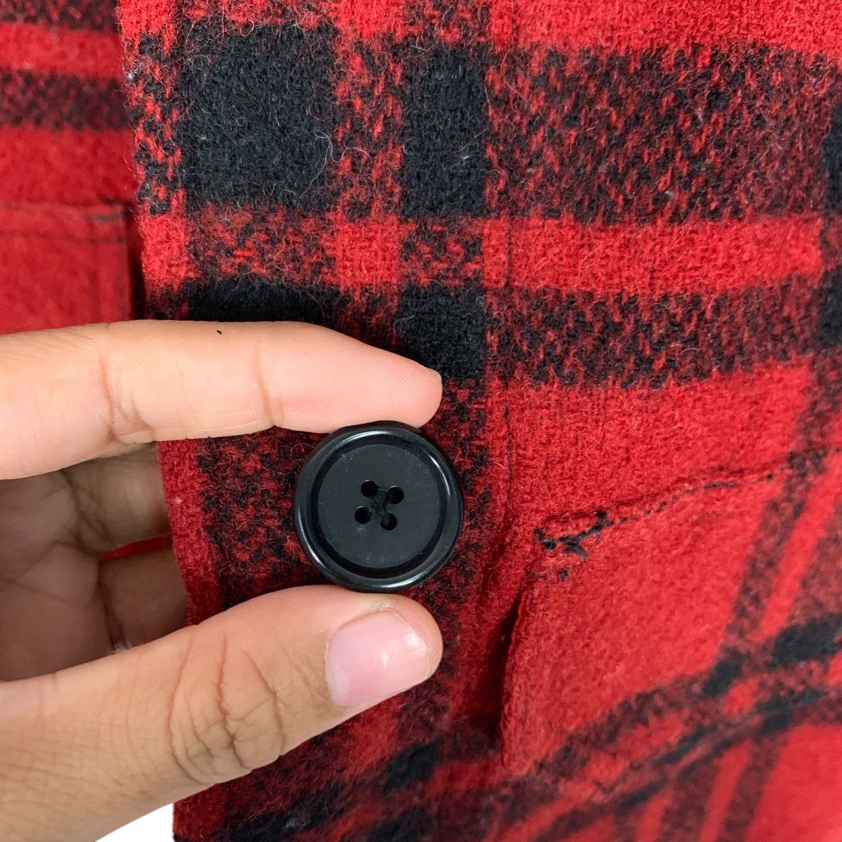 DKNY Vintage 90's DKNY CLASSIC Checked Flannel Jacket #2736-C123 Size US S / EU 44-46 / 1 - 7 Thumbnail