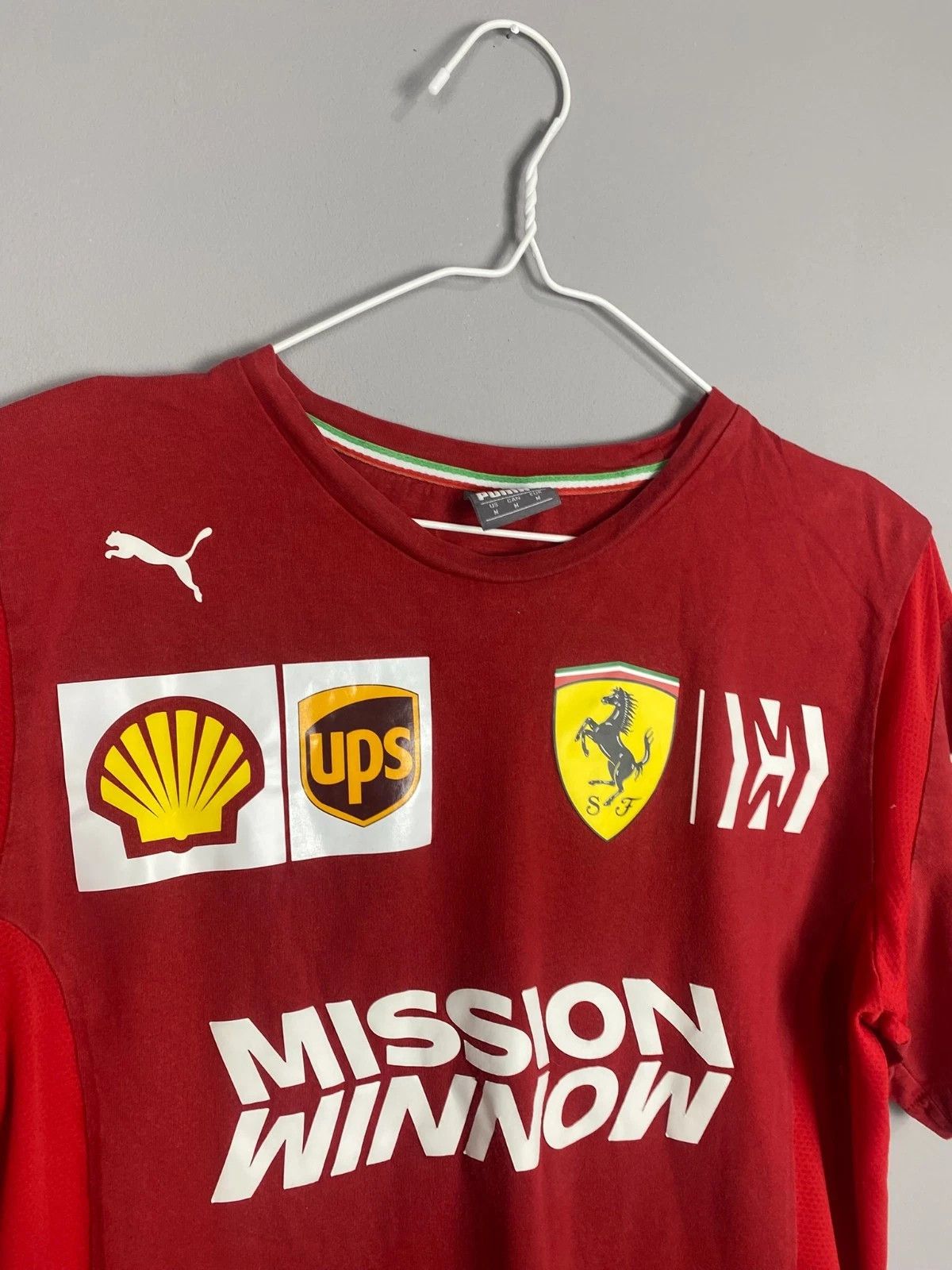 Puma PUMA Scuderia Ferrari F1 Mission 2019 Shirt Team Mens Racing Size US M / EU 48-50 / 2 - 5 Thumbnail