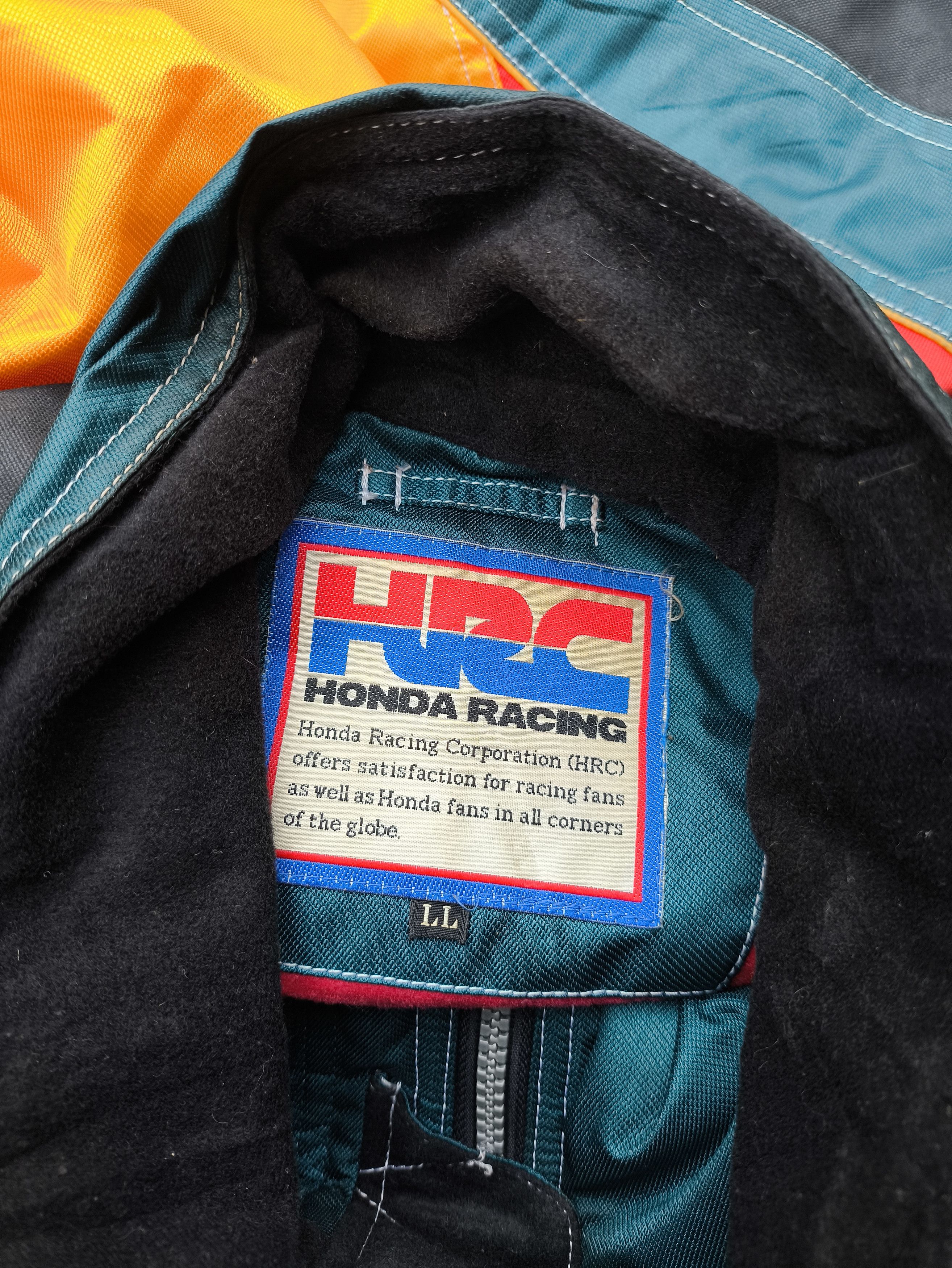 Honda 🥶OFFER🥶 HRC Honda racing multicolor racing jacket Size US L / EU 52-54 / 3 - 5 Thumbnail