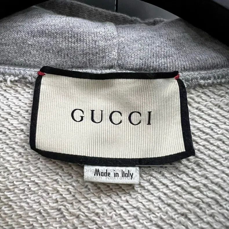 Gucci Gucci Gray Belt Logo Hoodie. Size US M / EU 48-50 / 2 - 3 Thumbnail
