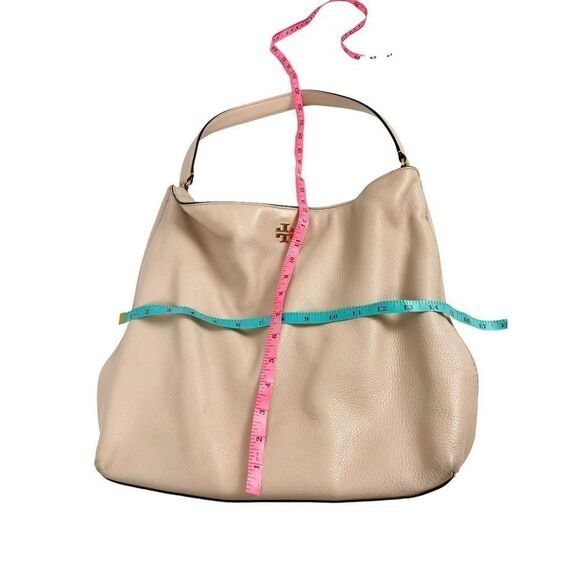 Tory Burch Tory Burch Frida Hobo Blush/Light Oak Size ONE SIZE - 5 Thumbnail
