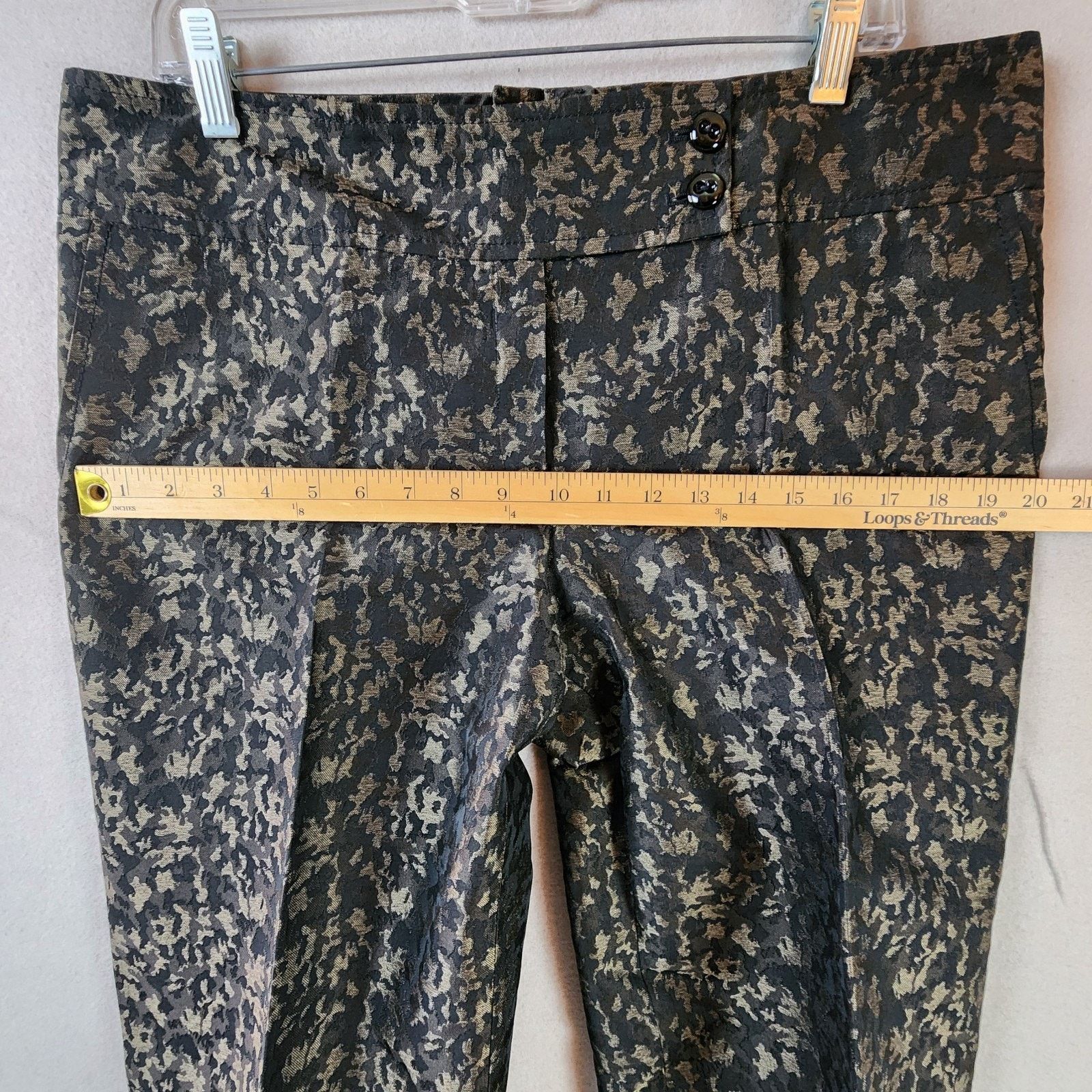 Escada Escada Pant Suit Women’s Camouflage Blazer Set Sz 12 Bronze Size XL / US 12-14 / IT 48-50 - 11 Thumbnail