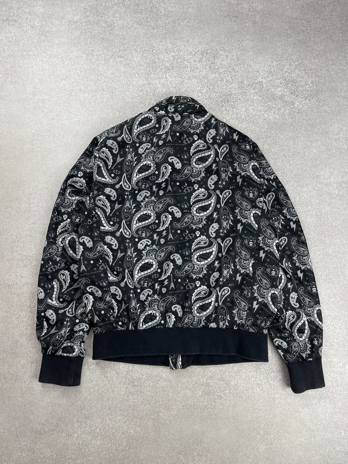 John Galliano John Galliano Kids Collection Paisley Nylon Jacket Size 16 Size US XS / EU 42 / 0 - 13 Thumbnail