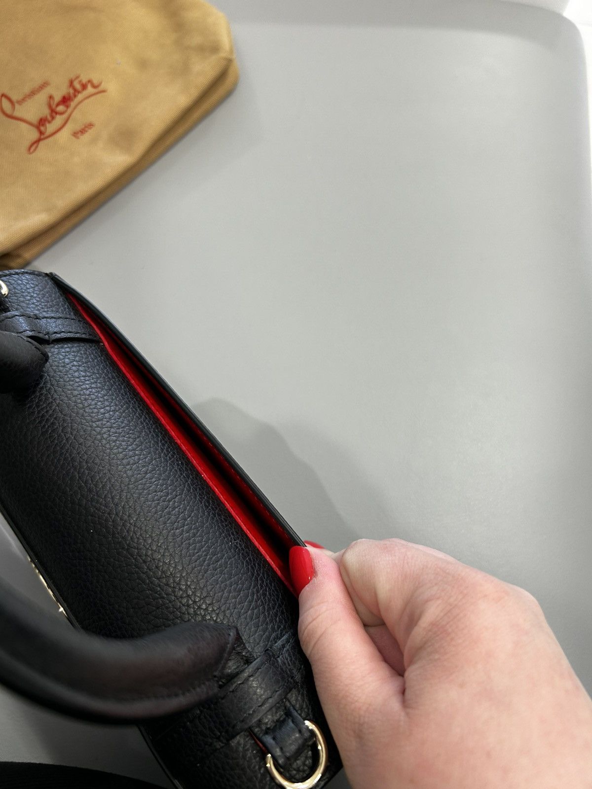 Christian Louboutin Christian Louboutin Elisa Top Handle Bag Size ONE SIZE - 10 Thumbnail