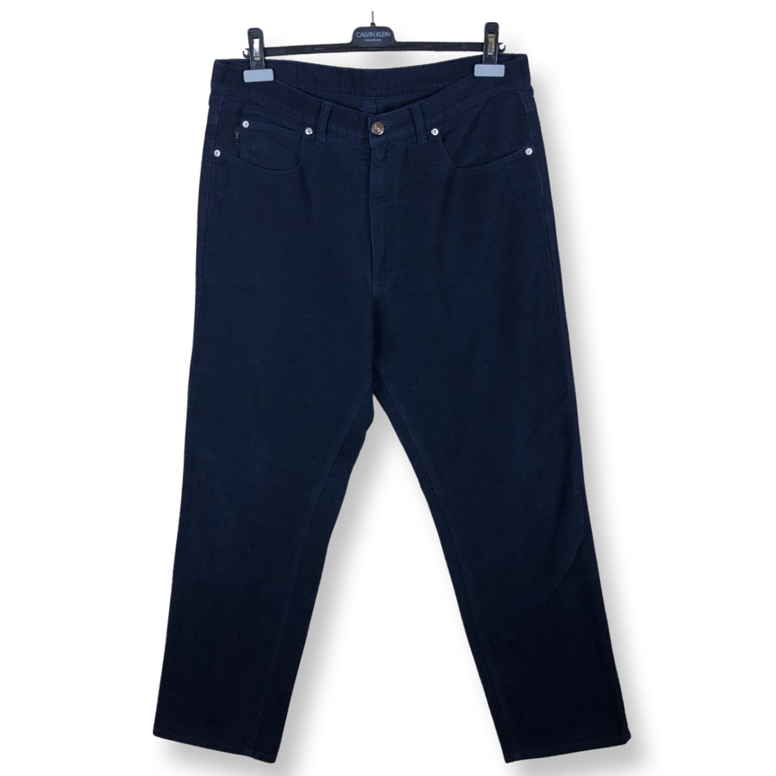 image of YVES Saint Laurent YSL Navy Pants in Blue, Men's (Size 36)