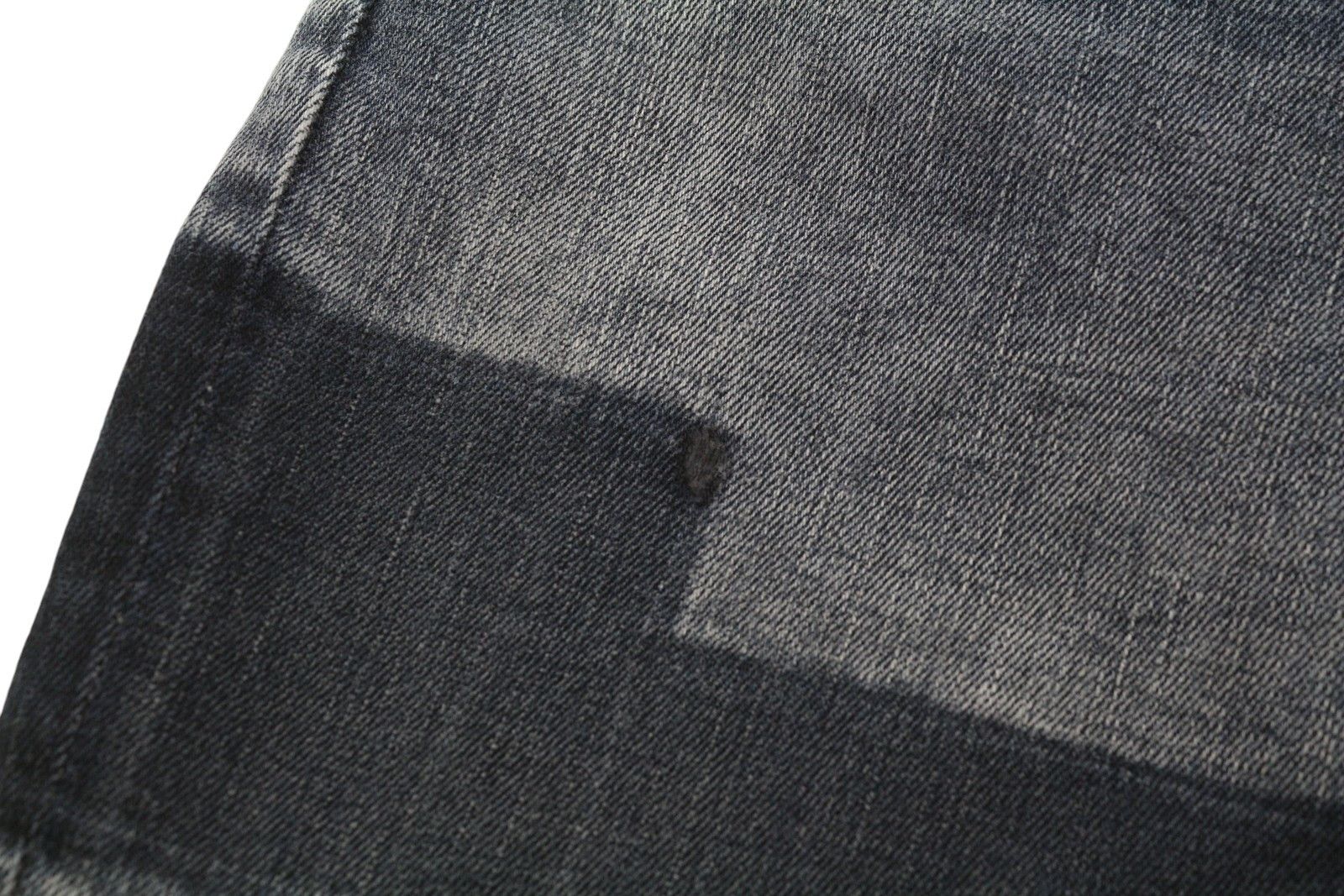 Nudie Jeans SKINNY LIN PATCHES W30/L32 Grey Washed Denim Jeans 86090 Size US 30 / EU 46 - 9 Thumbnail