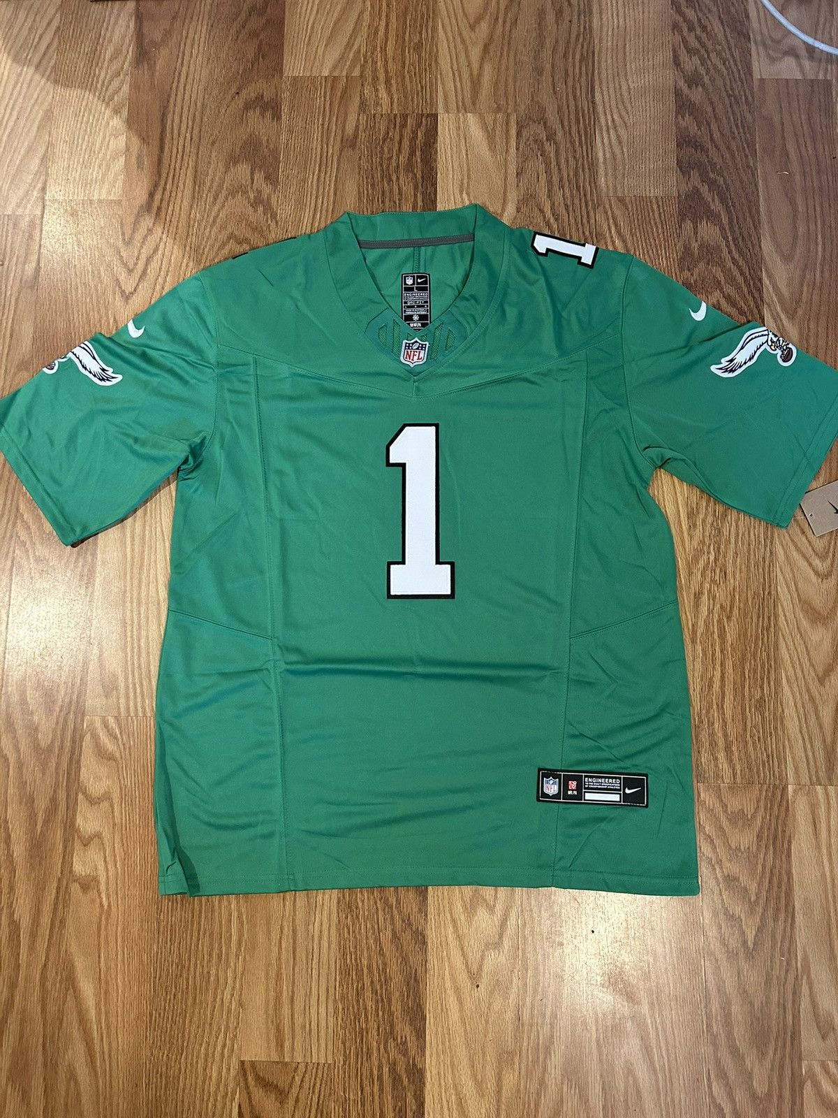Nike New with tags Jalen Hurts Kelly Green Eagles Nike Jersey L Size US L / EU 52-54 / 3 - 2 Thumbnail