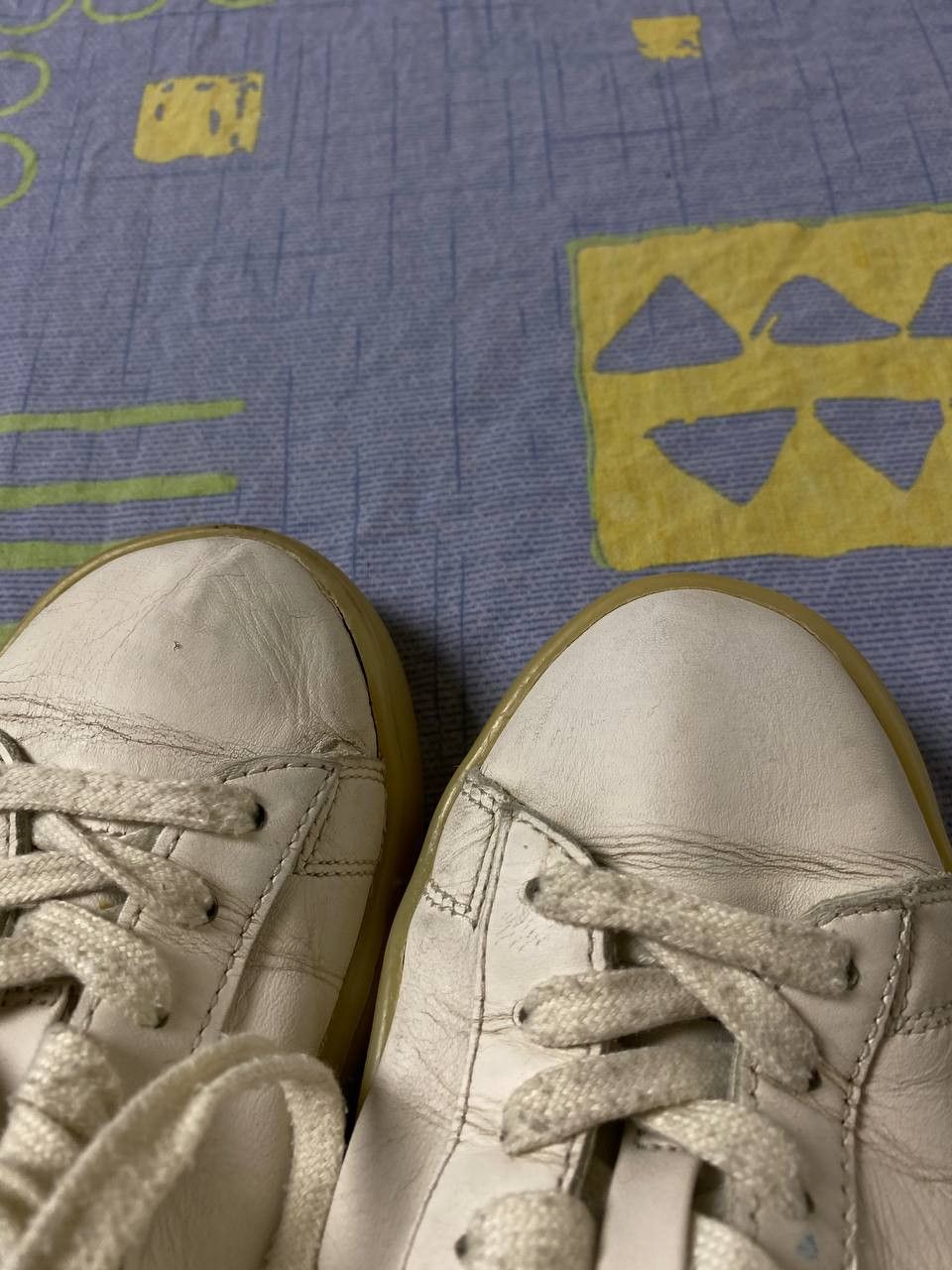 Diesel 2000s Archive Japanese Leather Sneakers Diesel Y2K Size US 7 / IT 37 - 18 Thumbnail