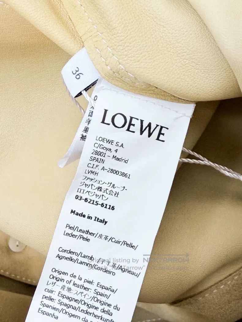 Loewe Loewe Camel Suede Short Leather Jacket Size XS / US 0-2 / IT 36-38 - 5 Thumbnail