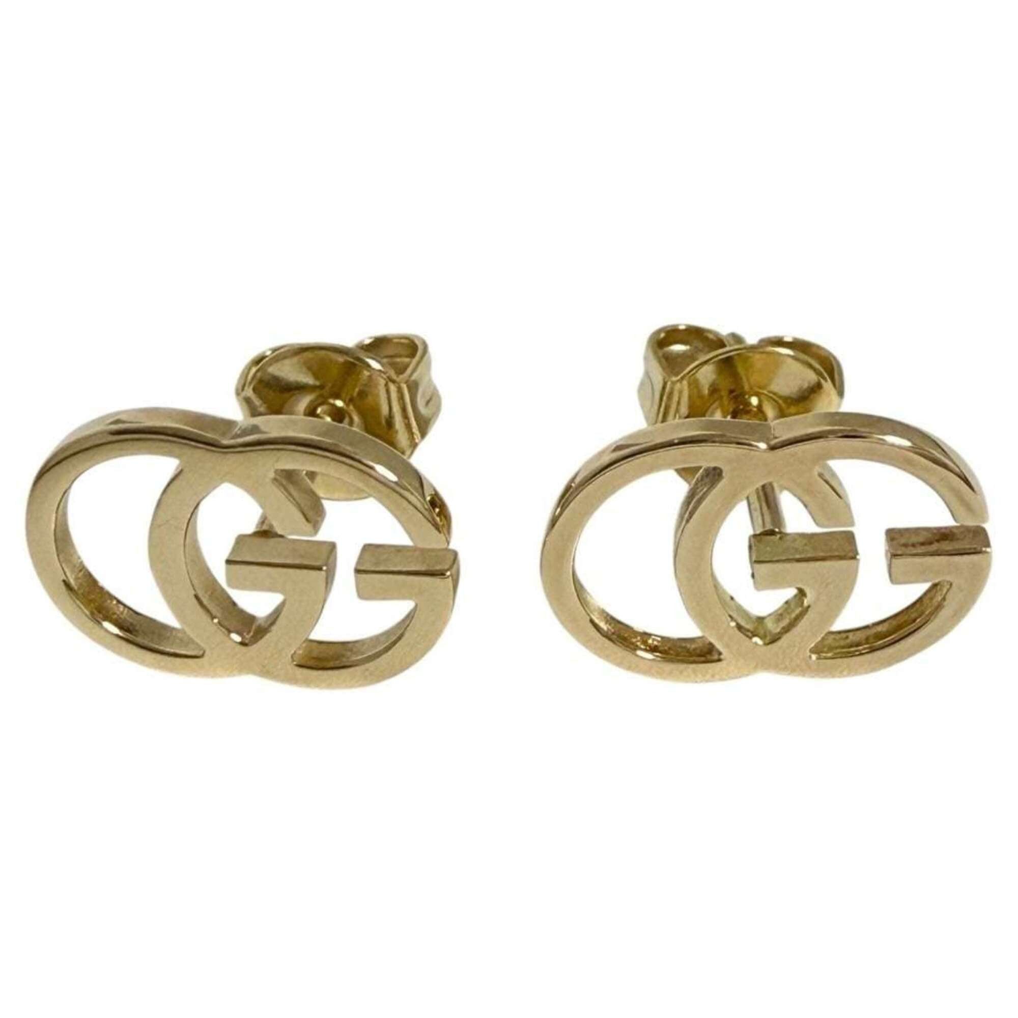 Gucci Gucci women's GG Running earrings, 18K gold, with aftermarket metal backs. Size ONE SIZE - 1 Thumbnail