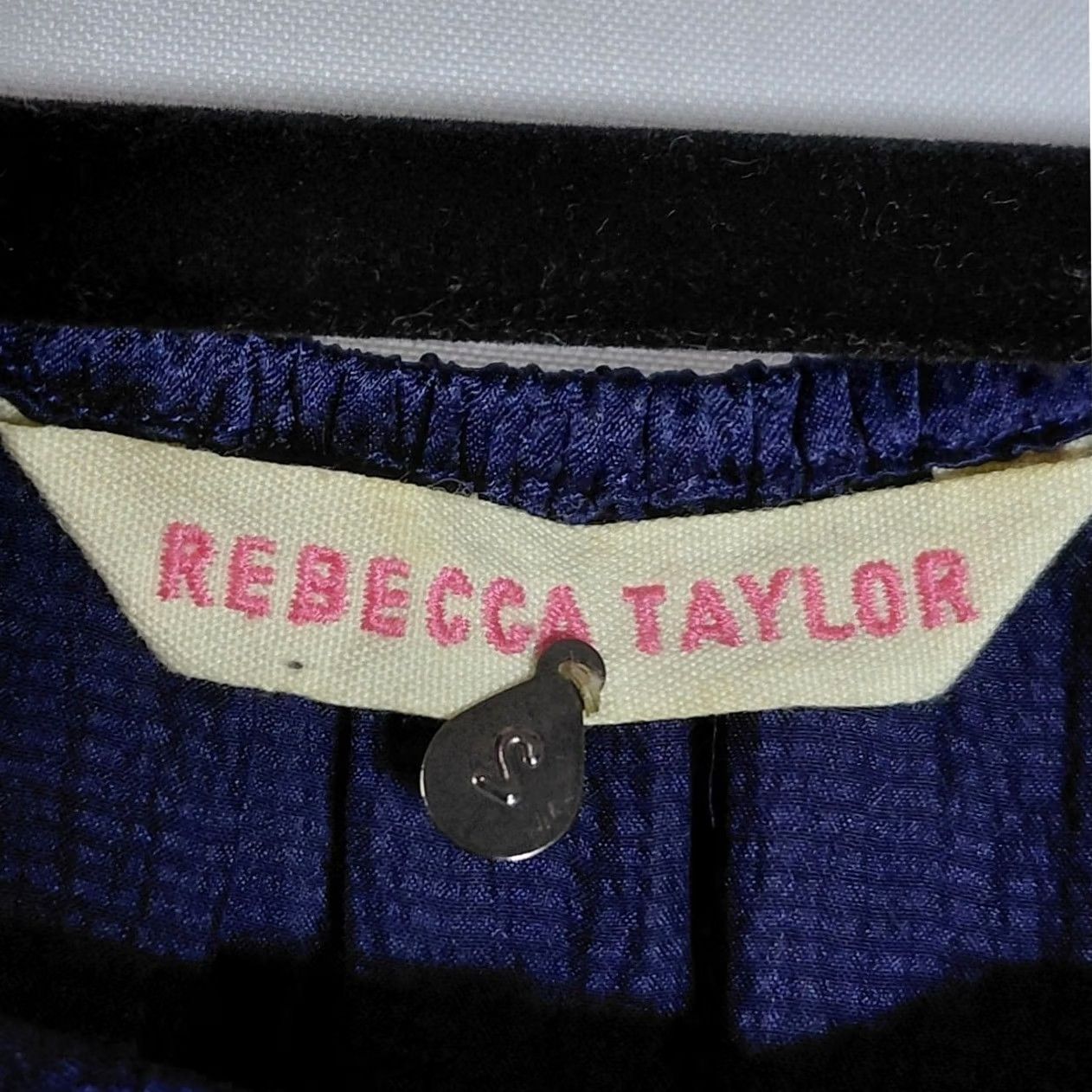 Rebecca Taylor Rebecca Taylor Dress Womens 2XS Purple Silk Long Sleeve Short Women Size Size XXS / US 00 / IT 34 - 5 Thumbnail