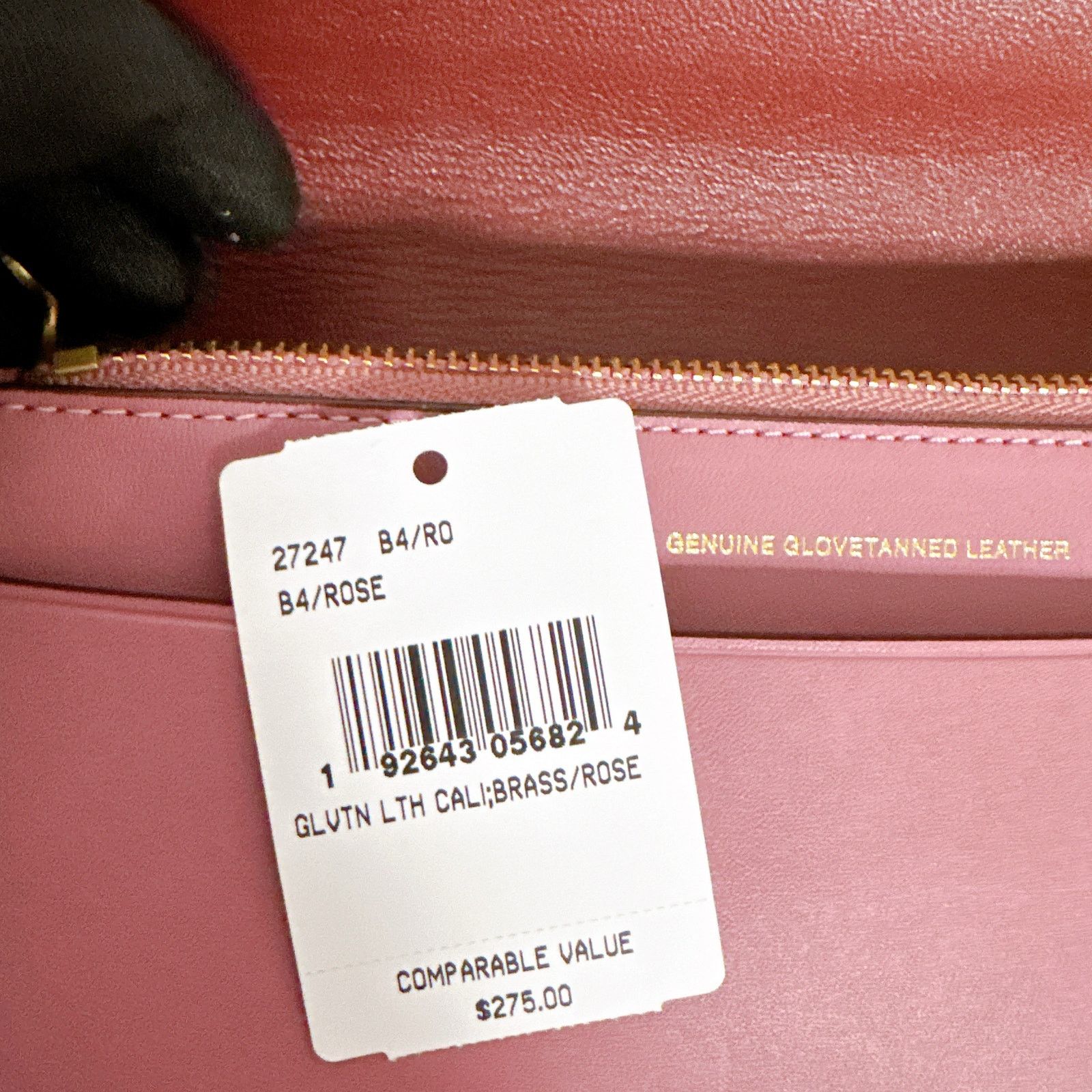 Coach Coach 27247 Callie Foldover Chain Clutch IN ROSE Size ONE SIZE - 8 Thumbnail