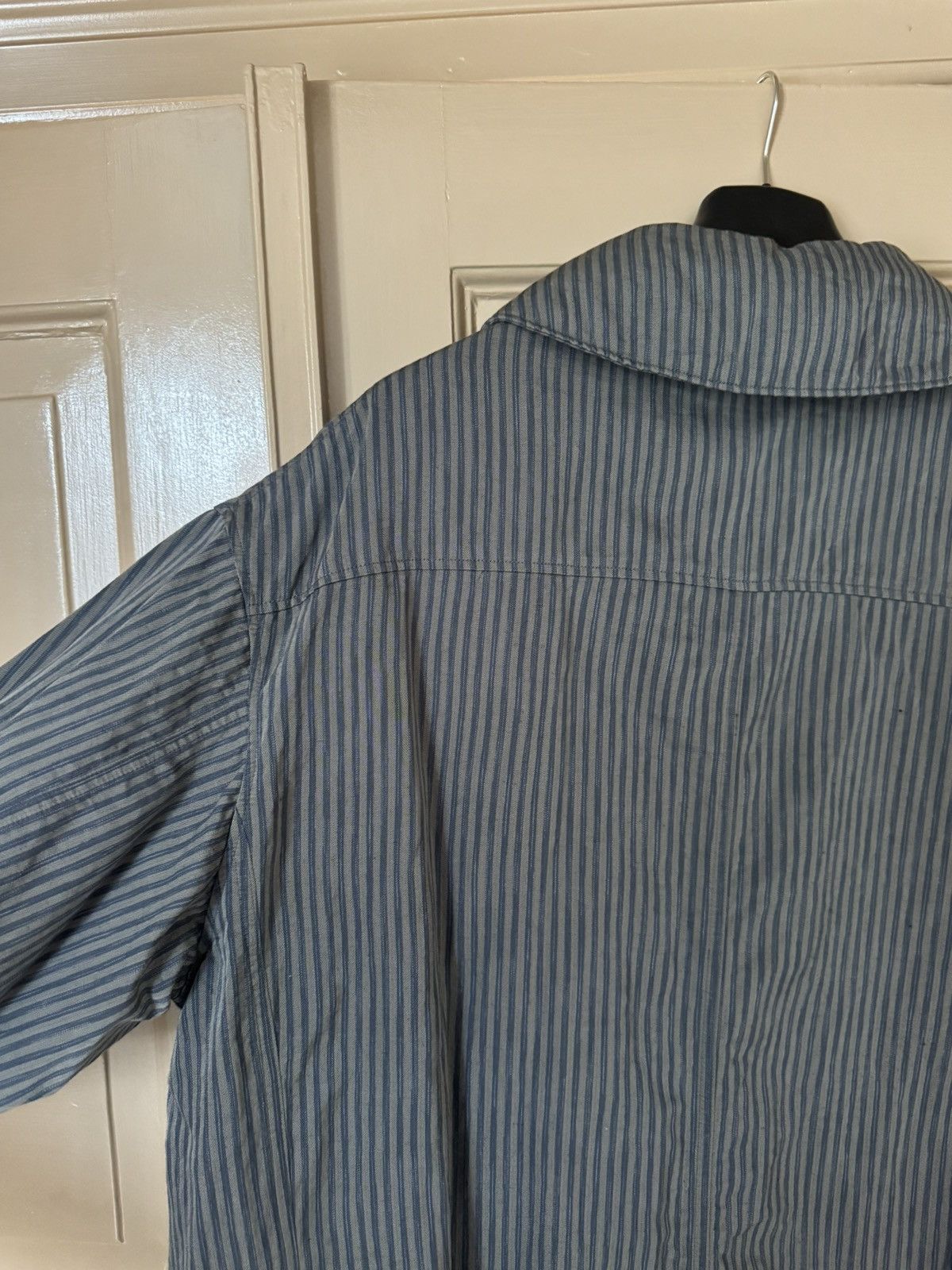 Visvim Visvim Balmat Stripe Parka Size US L / EU 52-54 / 3 - 8 Thumbnail