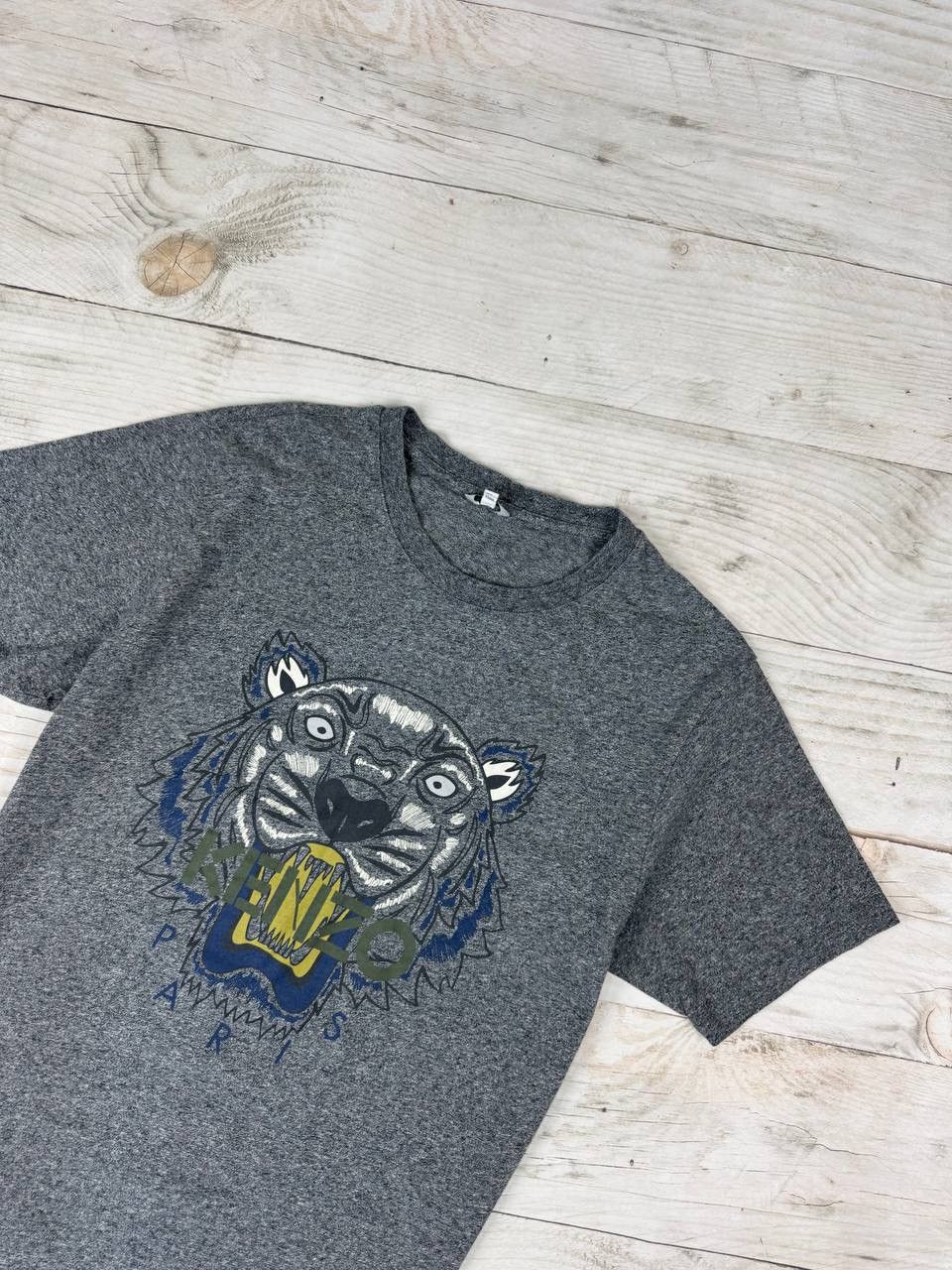 Kenzo Kenzo Paris T Shirt Big Logo Tiger Size US M / EU 48-50 / 2 - 2 Thumbnail