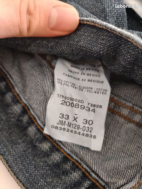 Lee Lee Regular fit Jean - Blue - Men Size US 26 / EU 42 - 5 Thumbnail