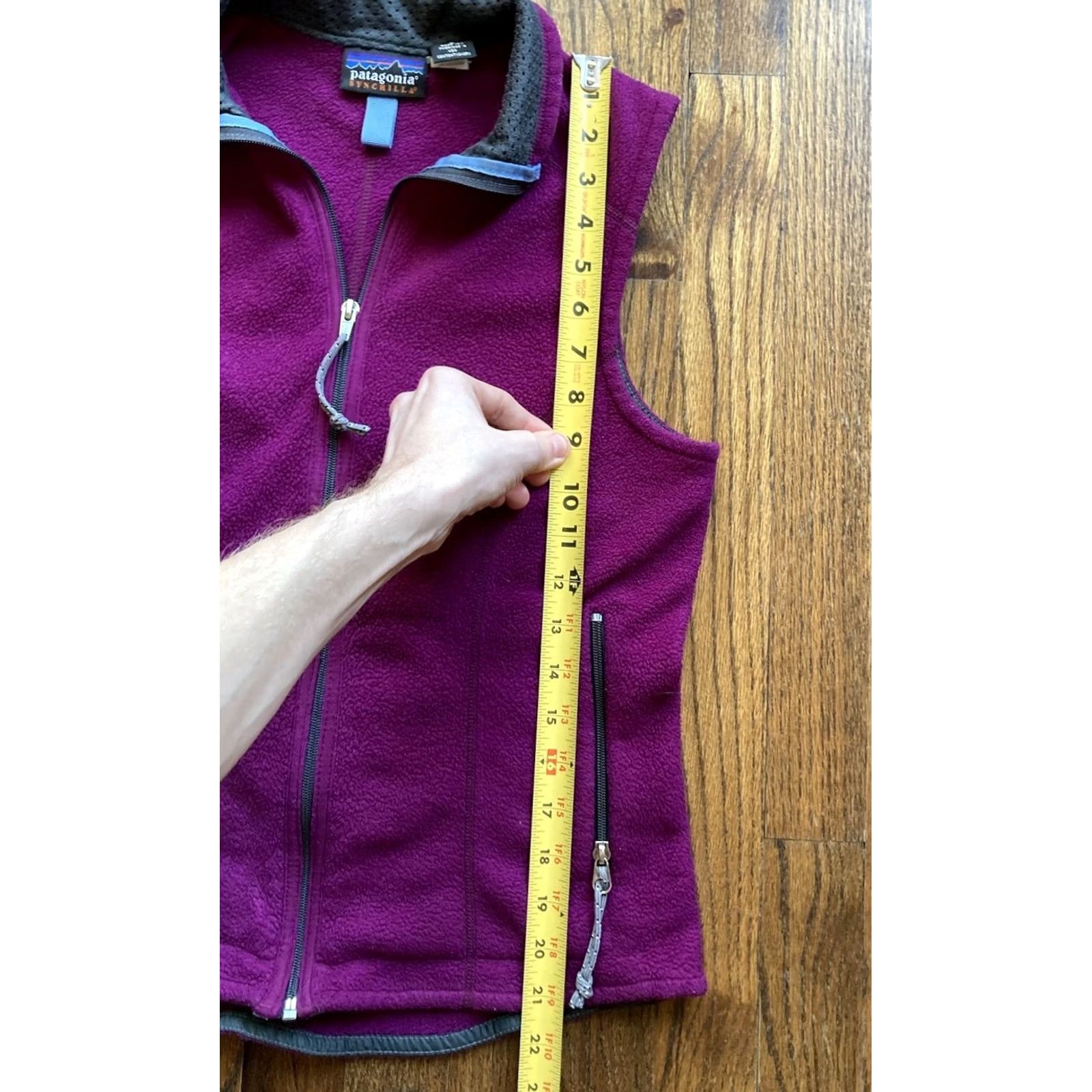 Patagonia VINTAGE Patagonia Synchilla Vest Lightweight USA Made 90s Womens Small Size S / US 4 / IT 40 - 6 Thumbnail