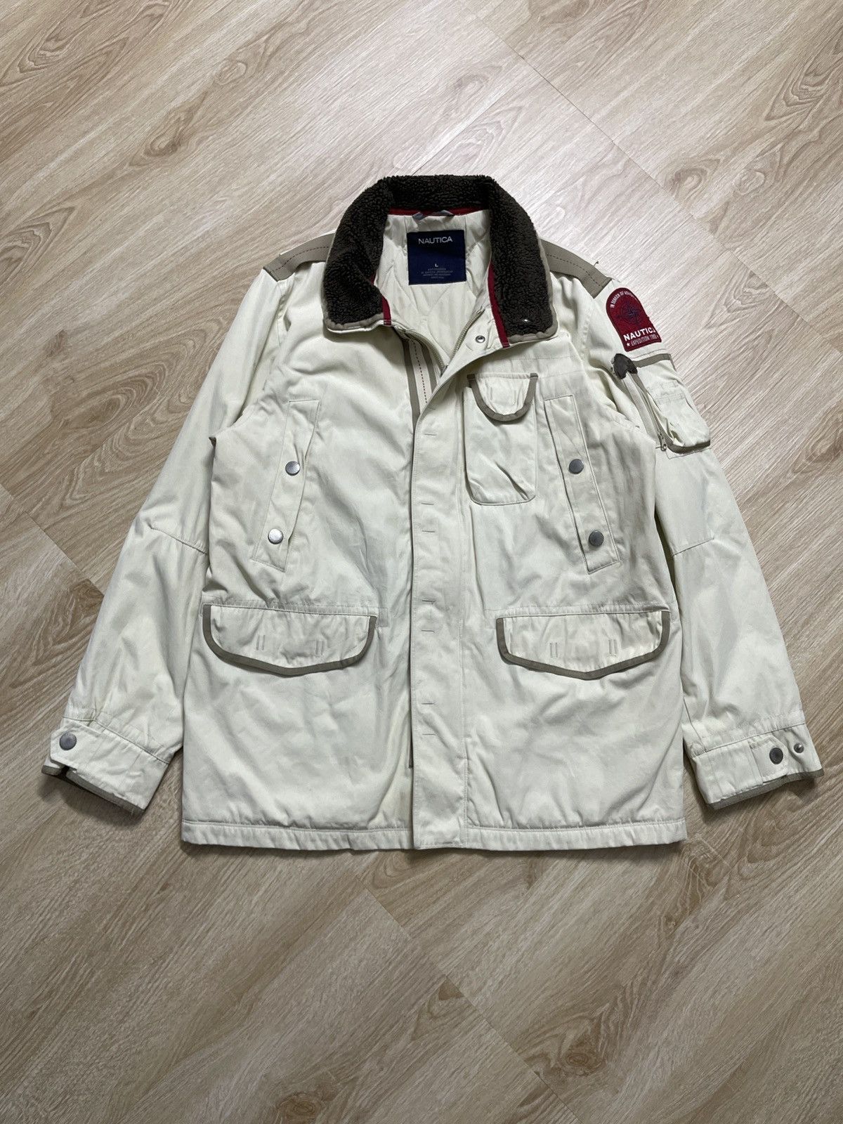 Nautica × Vintage Vintage Nautica Parka Sportware Expidition 1983 Size US L / EU 52-54 / 3 - 1 Thumbnail