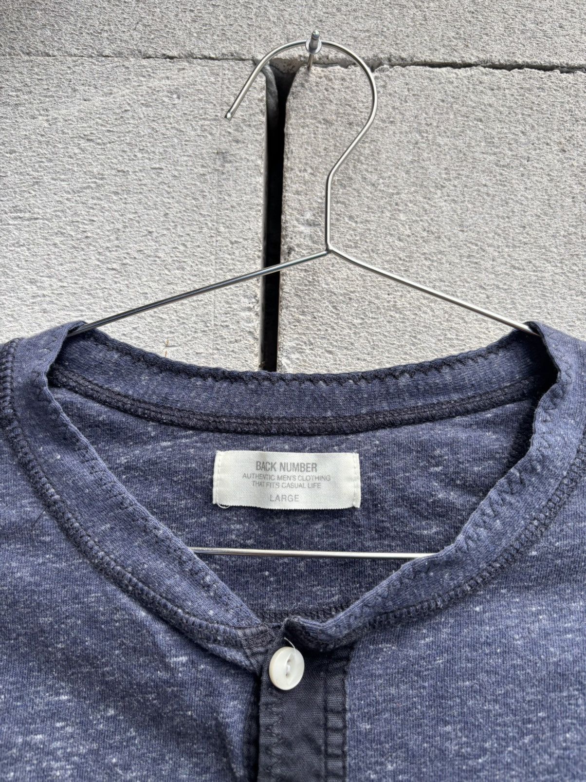If Six Was Nine BACK NUMBER Half Buttons T Shirt Size US M / EU 48-50 / 2 - 3 Thumbnail