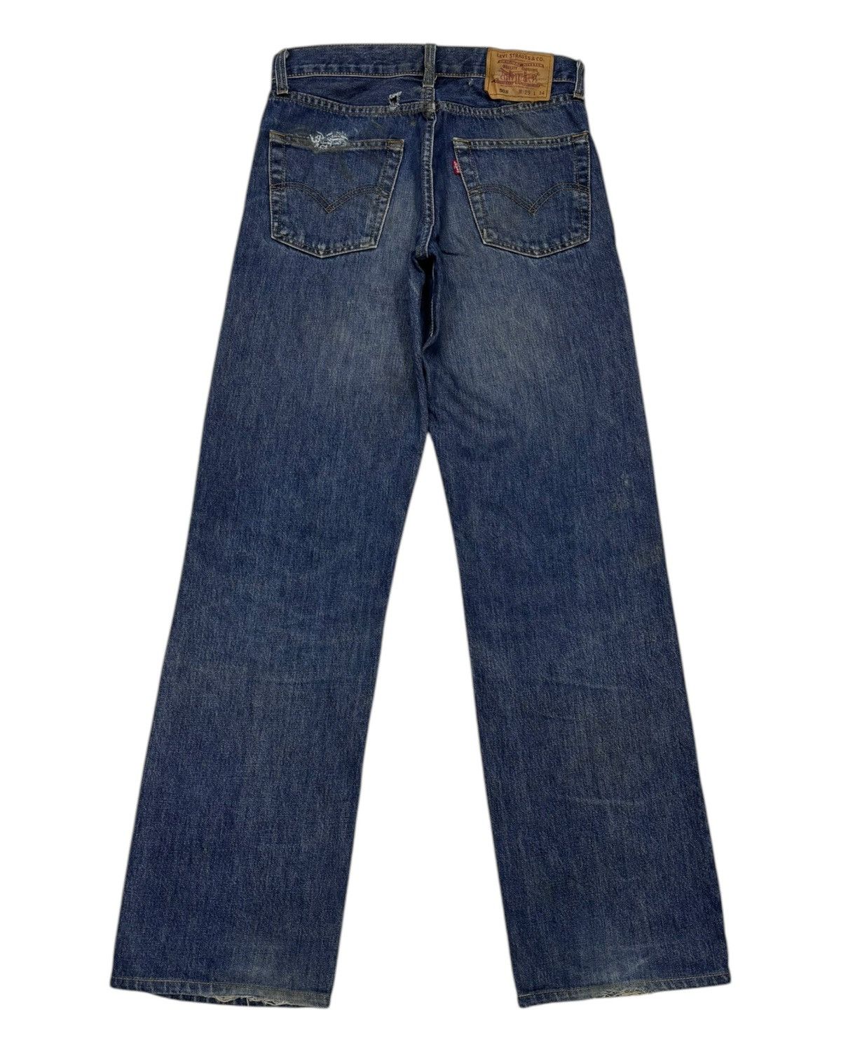 Levi's Vintage Clothing 🔥VINTAGE LEVIS 508 DISTRESSED DENIM JEANS Size US 29 - 2 Thumbnail