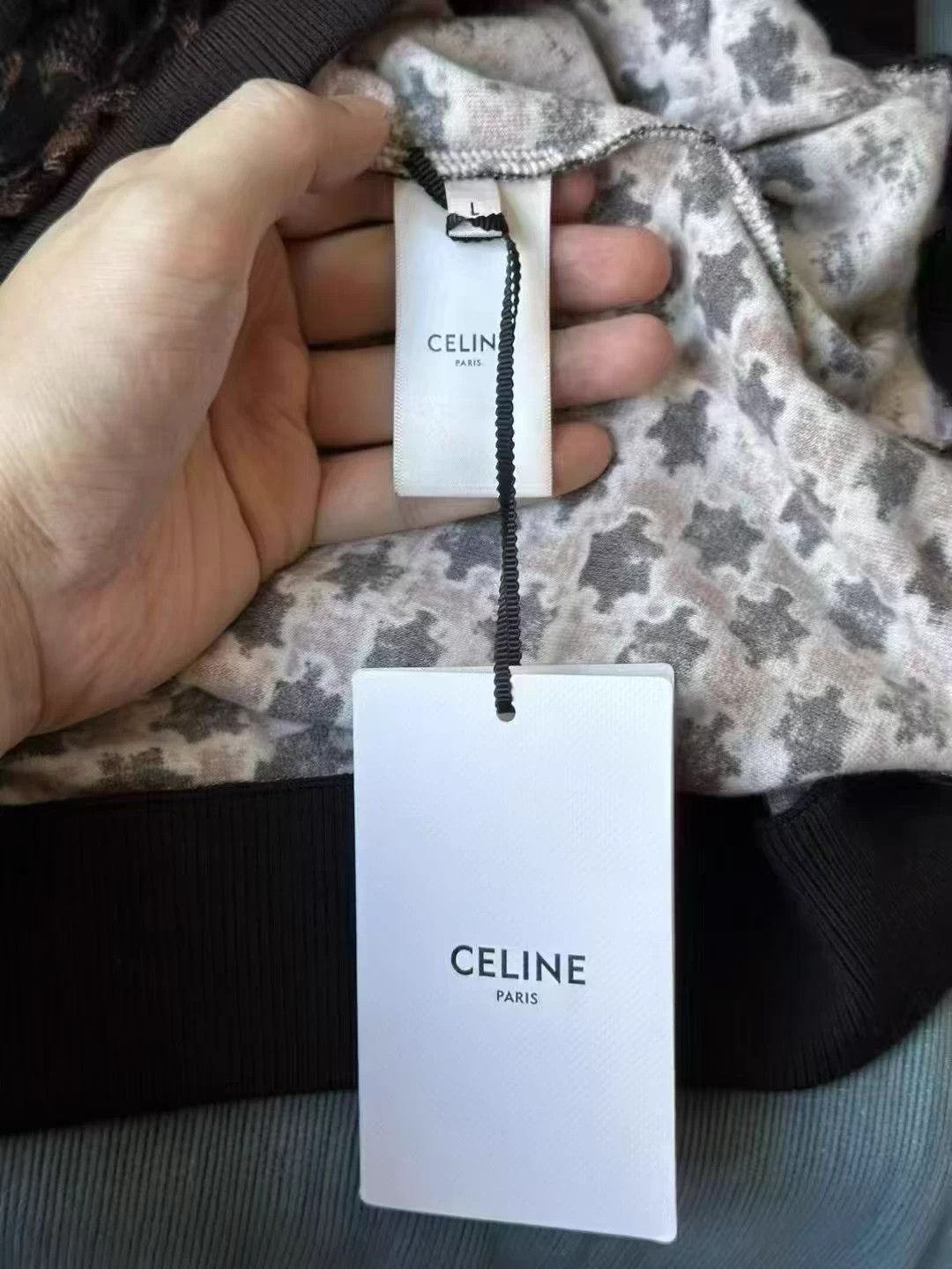 Celine Celine Velvet All-over Print Jacket Size L / US 10 / IT 46 - 4 Thumbnail