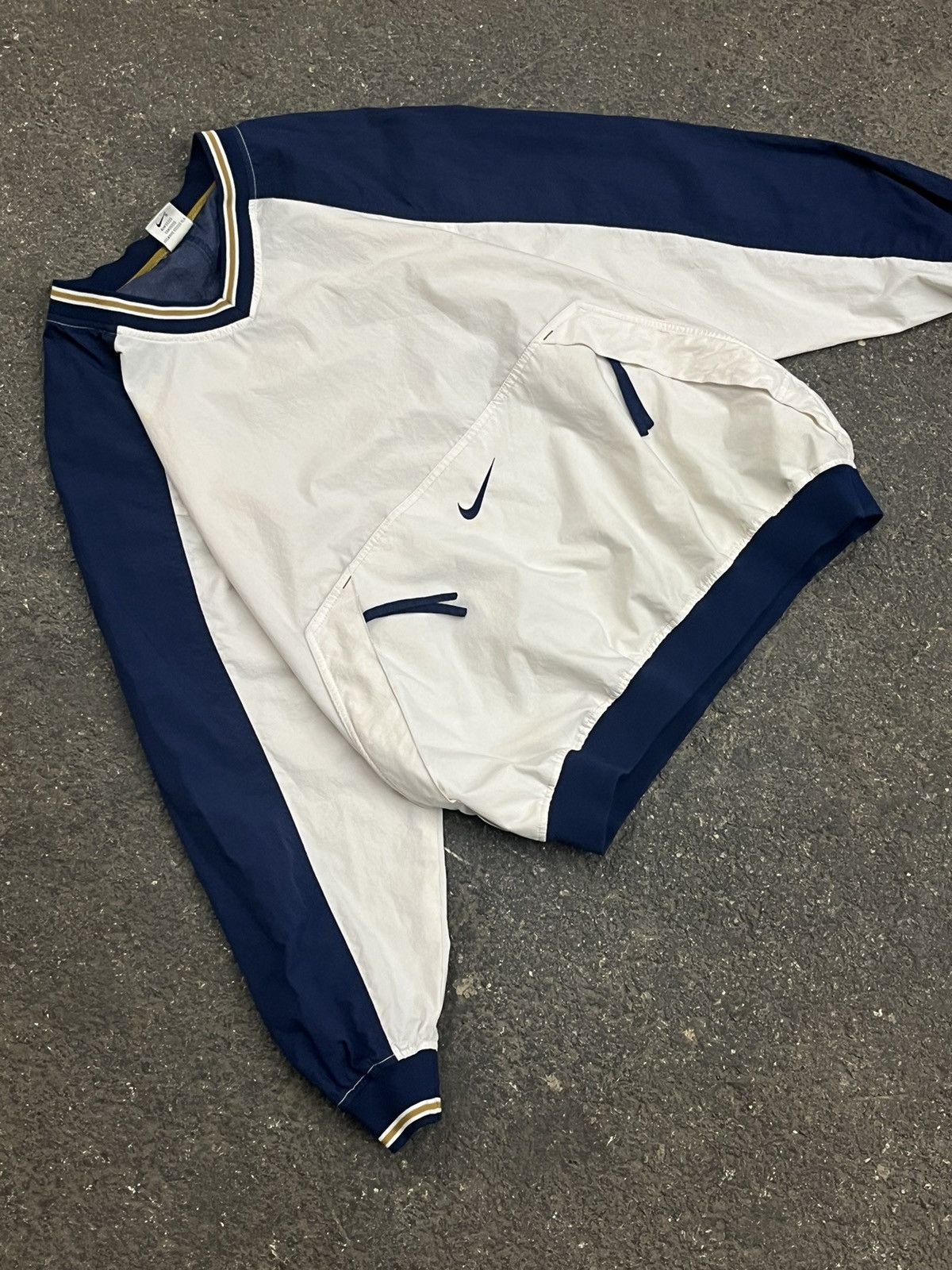 Nike × Vintage Nike center swoosh lightweight jacket hype rare streetwear Size US XL / EU 56 / 4 - 5 Thumbnail