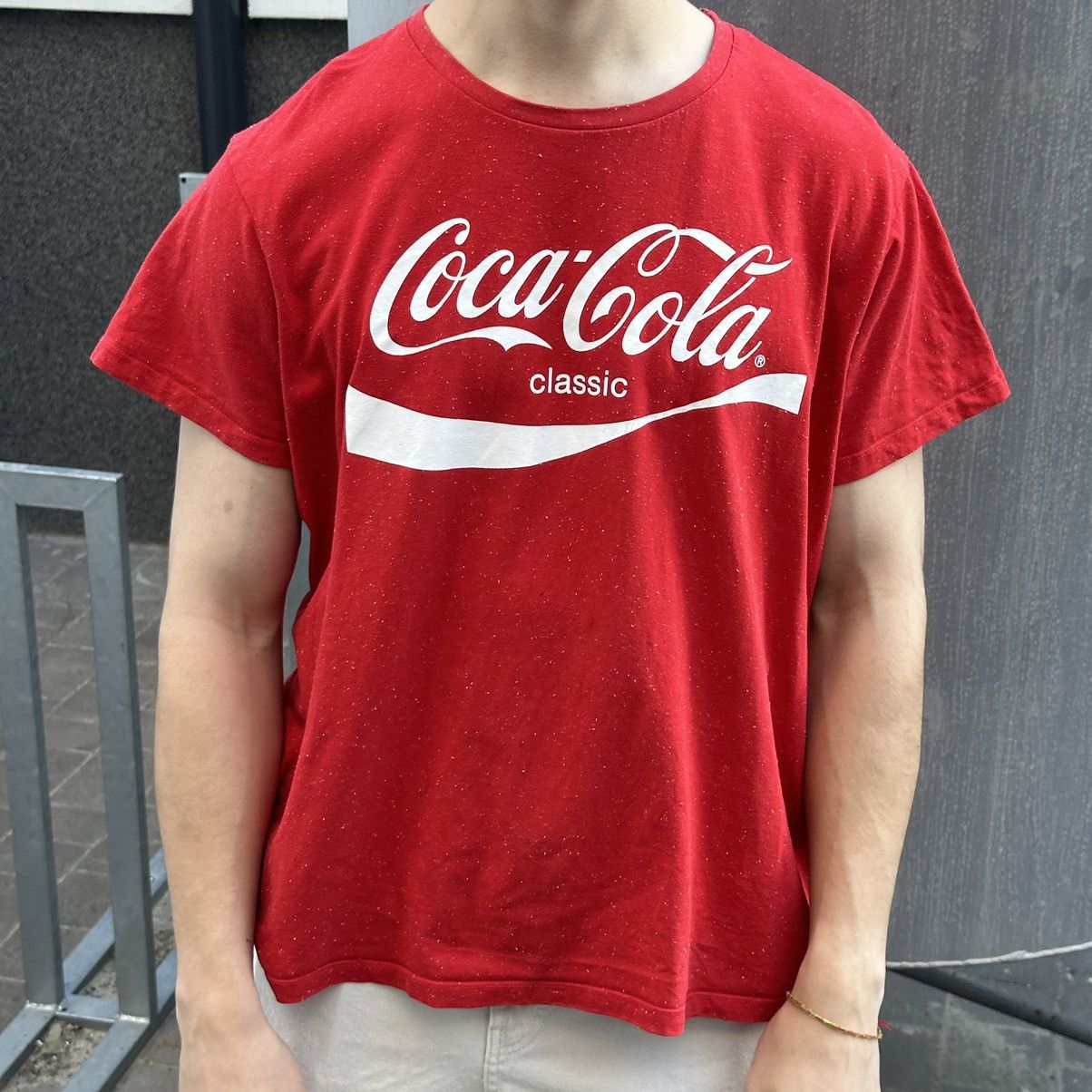 Coca Cola × Vintage Vintage T-shirts Coca-Cola Big Logo Distressed Y2K Style USA Size US XXL / EU 58 / 5 - 3 Thumbnail