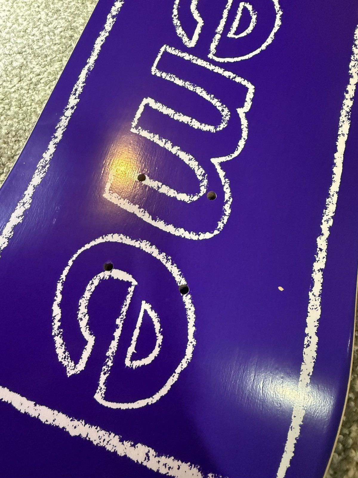 Skateboard Supreme Kaws Chalk Supreme Kaws Chalk Logo Skateboard
