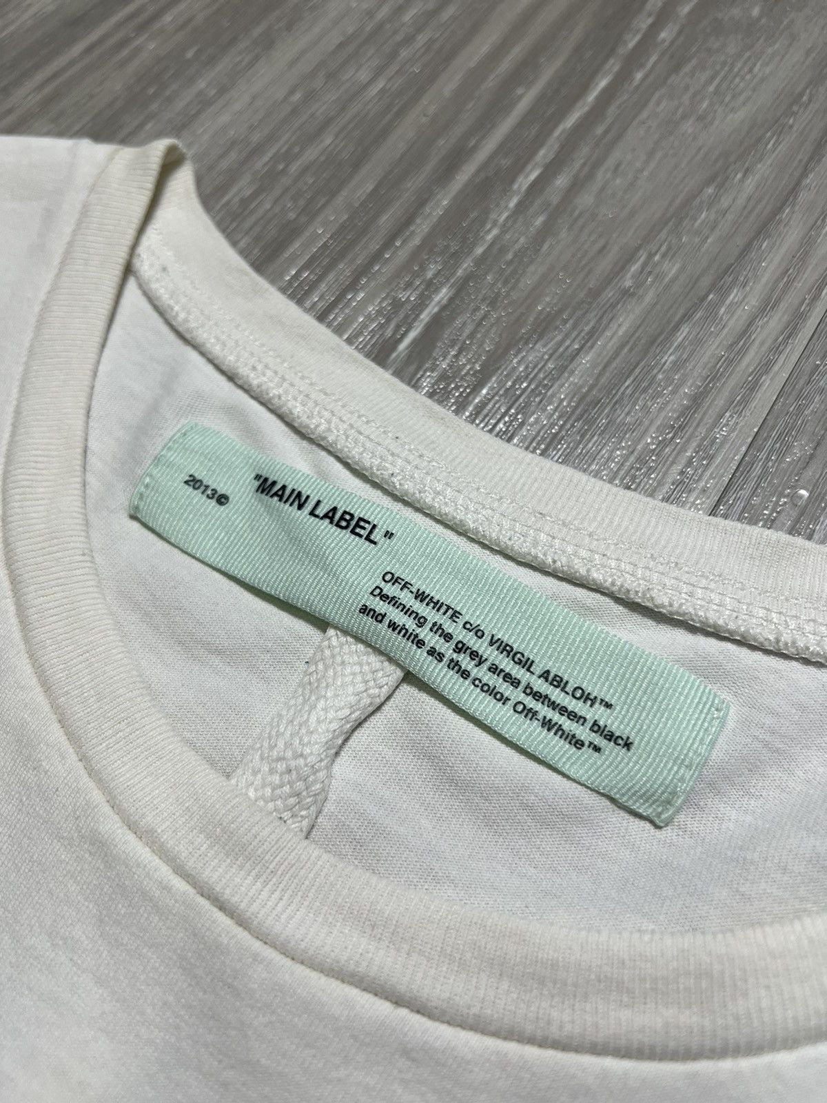 Off-White Off-White Oil Painting Diagonal Arrow Tee Size US XL / EU 56 / 4 - 6 Thumbnail