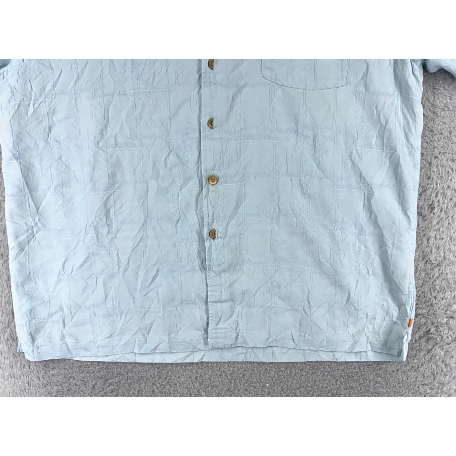 Quiksilver Quiksilver Shirt Mens Large Blue Button Up Edition Rayon Blend Hawaiian Pocket Size US L / EU 52-54 / 3 - 5 Thumbnail