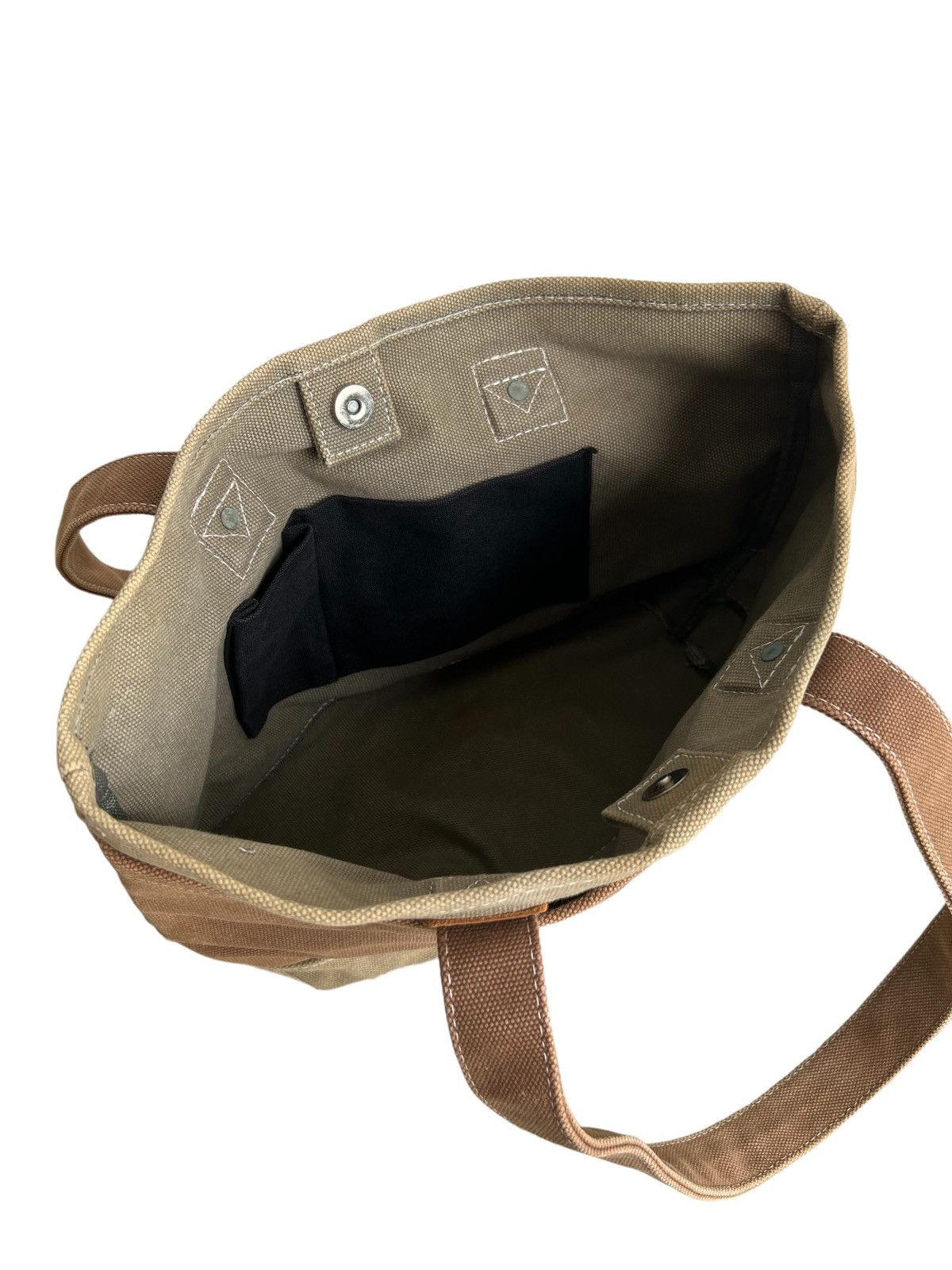 Levi's Made & Crafted Vtg 80s Levi's Durable Canvas Cotton Tactical Shoulder Bag Size ONE SIZE - 5 Thumbnail