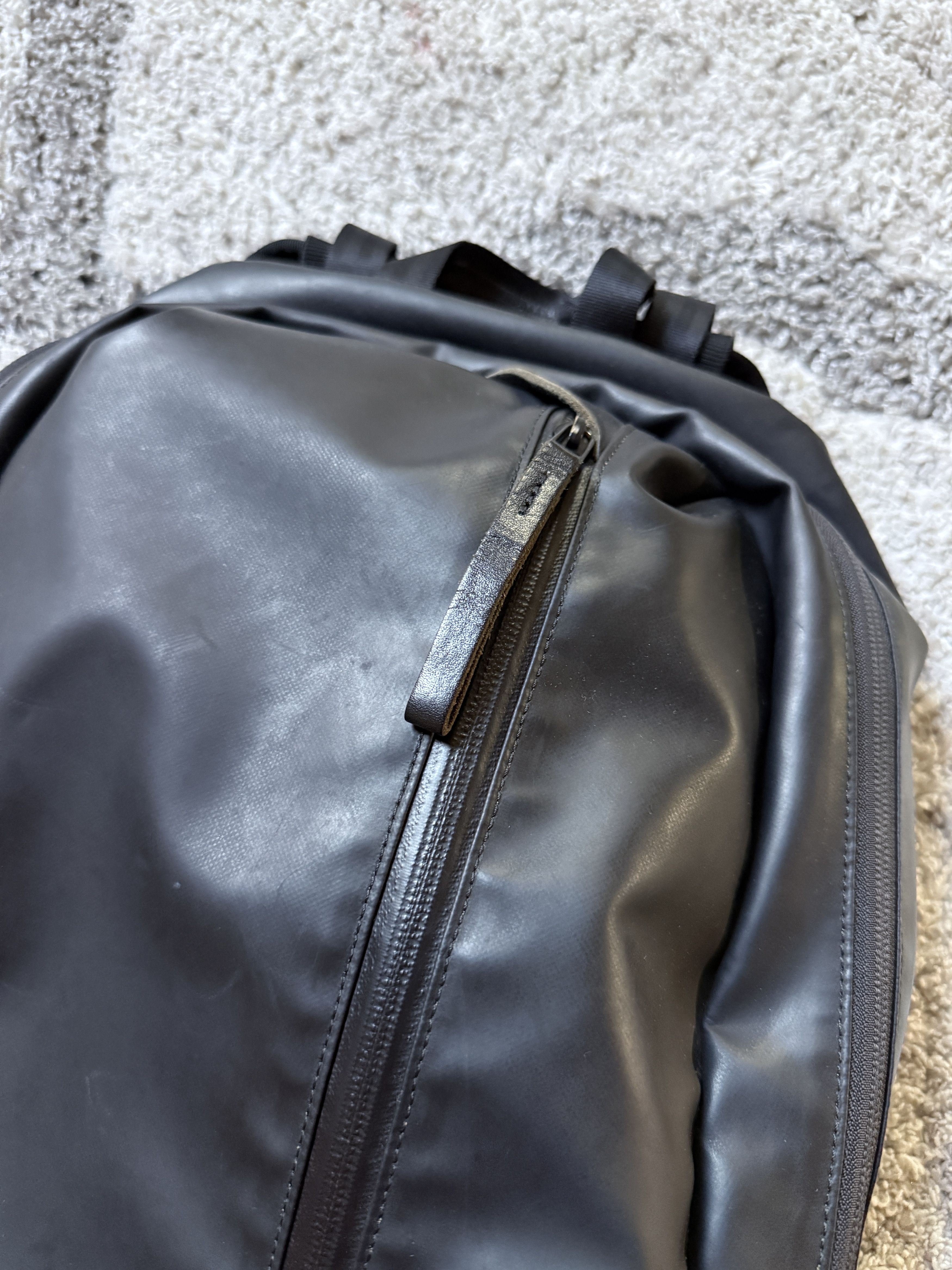 MasterPiece MASTER-PIECE Japan 'Slick' Backpack - CORDURA Nylon/Leather Size ONE SIZE - 8 Thumbnail
