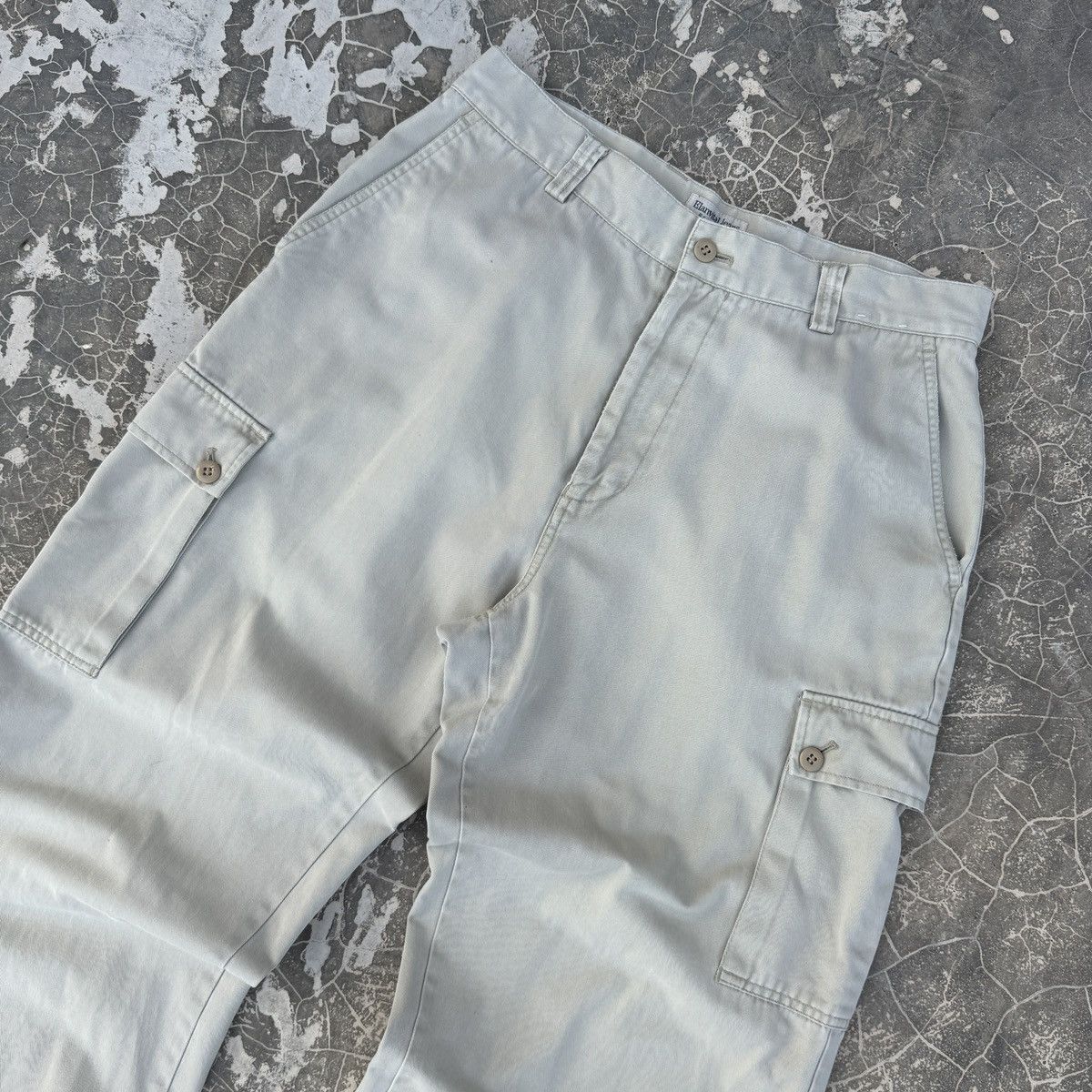 Japanese Brand Baggy💥Elanvital Jeans Cargo Pant Streetwear Style Size US 31 - 3 Thumbnail