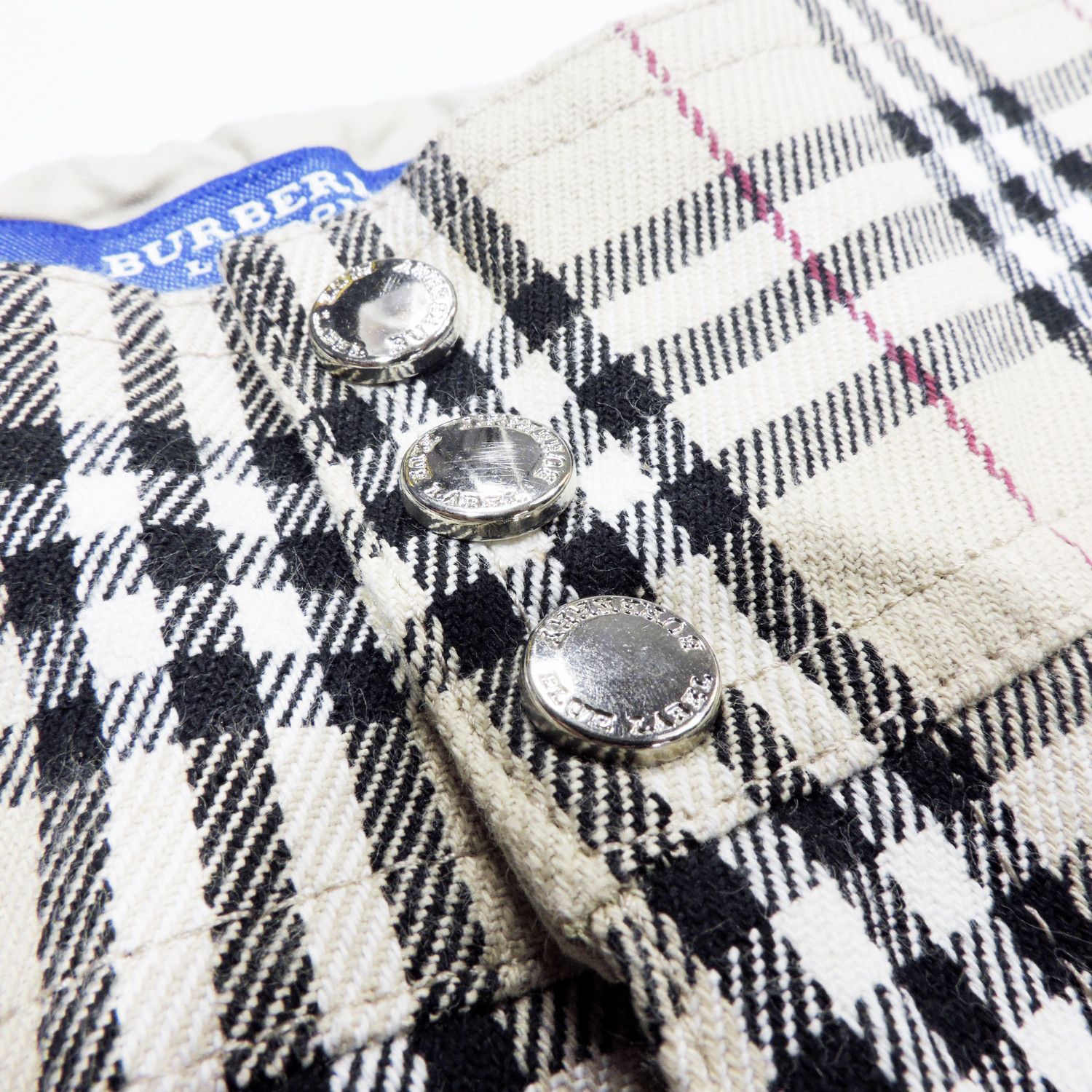 Burberry BURBERRY LONDON BLUE LABEL CHECK LONG PANTS Size 26" / US 2 / IT 38 - 12 Thumbnail