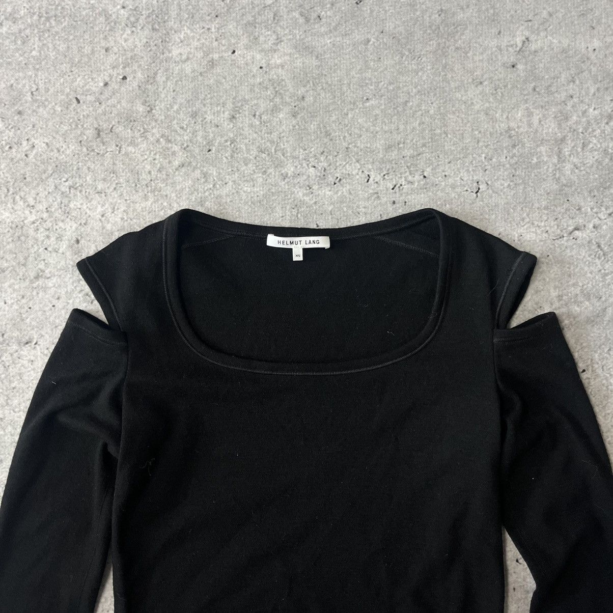 Helmut Lang Helmut Lang open shoulder wool skirt XS wool Size XS / US 0-2 / IT 36-38 - 4 Thumbnail