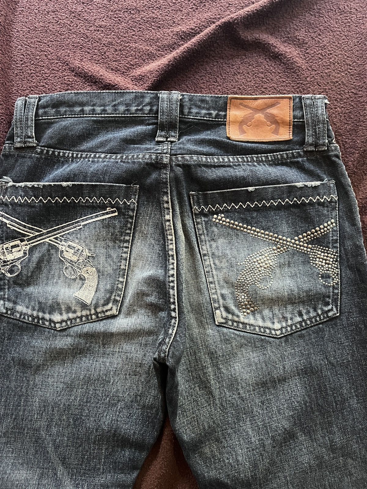 roarguns Japanese Roar Guns Flare Jeans Size US 29 - 4 Thumbnail