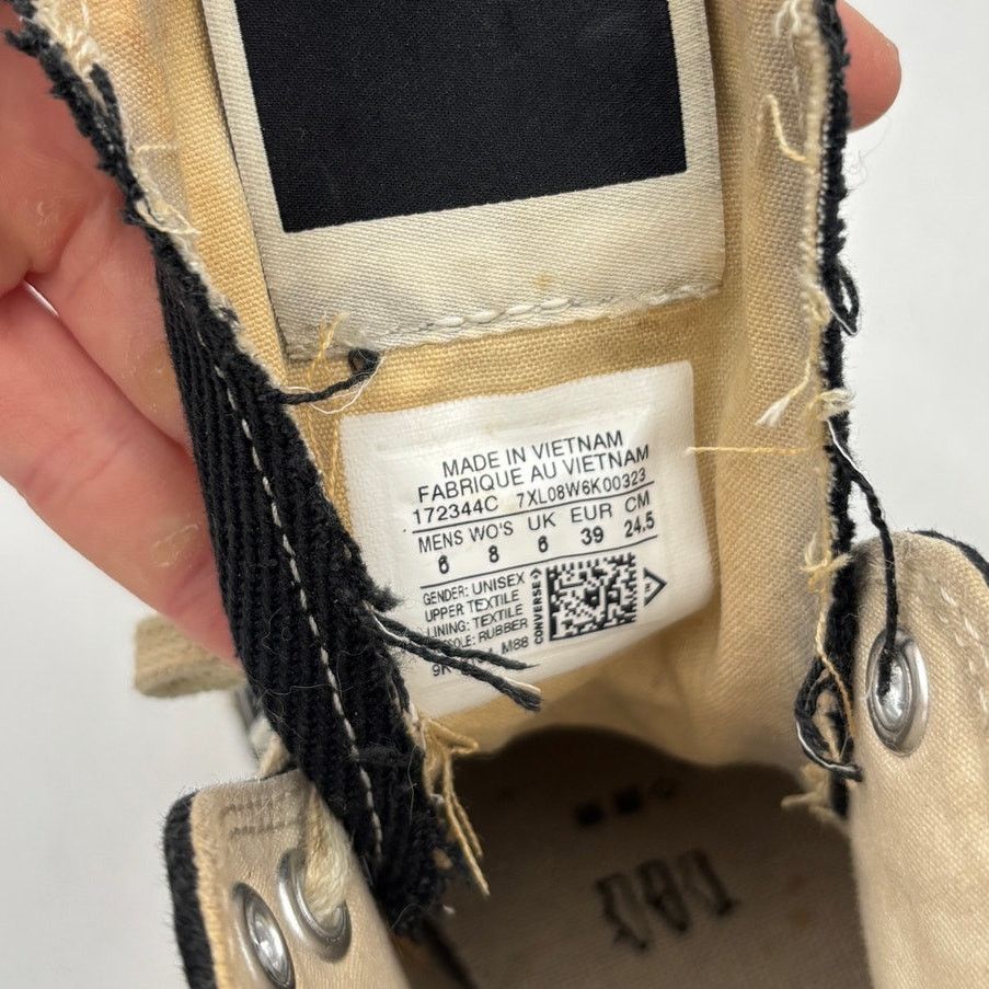 Converse Converse Rick Ownes DRKSHDW TURBODRK Chuck 70 Sneakers W's 8 Size US 8 / IT 38 - 9 Thumbnail