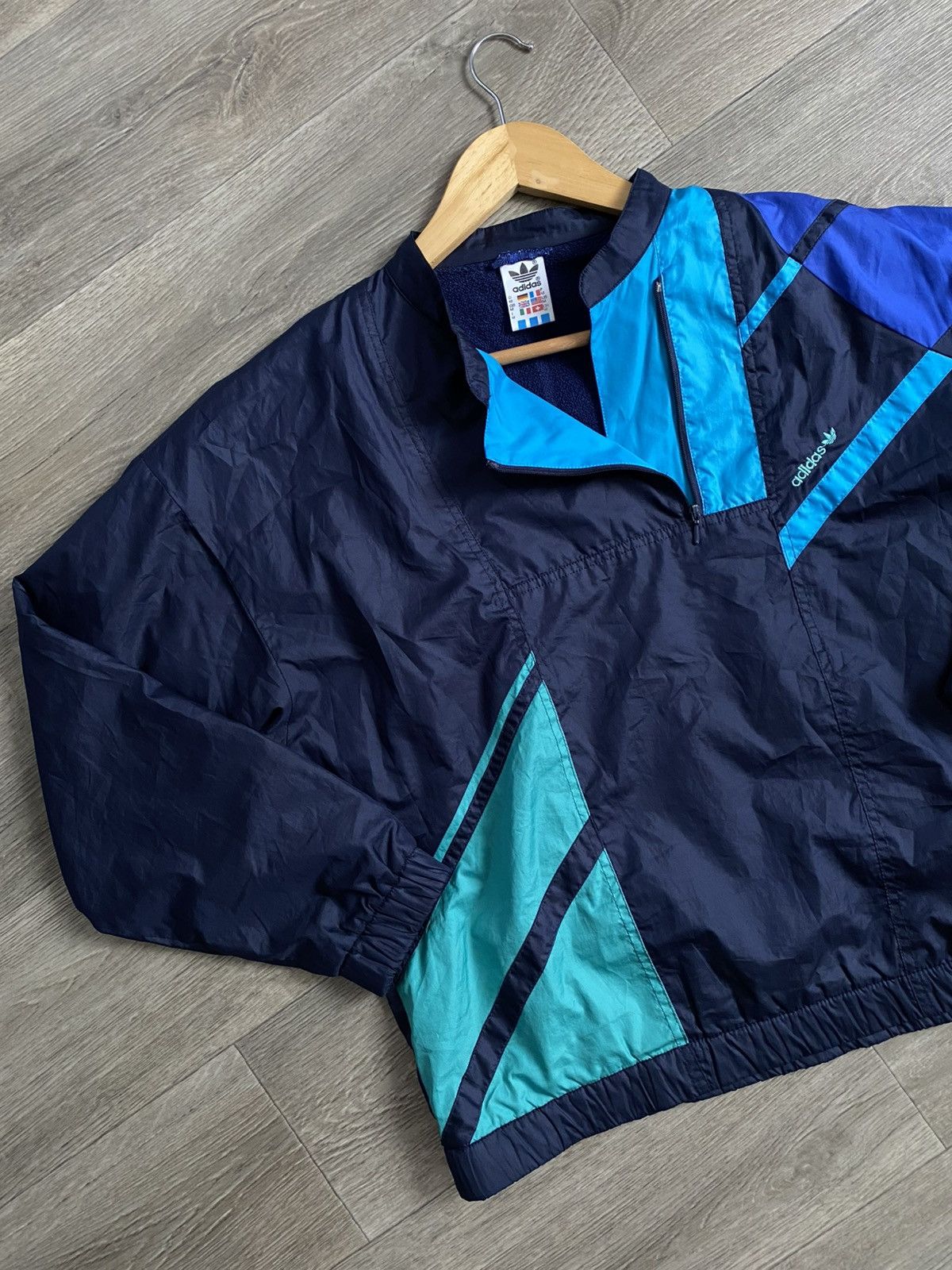 Adidas × Vintage 🫧ADIDAS VINTAGE ANORAK Size US M / EU 48-50 / 2 - 2 Thumbnail