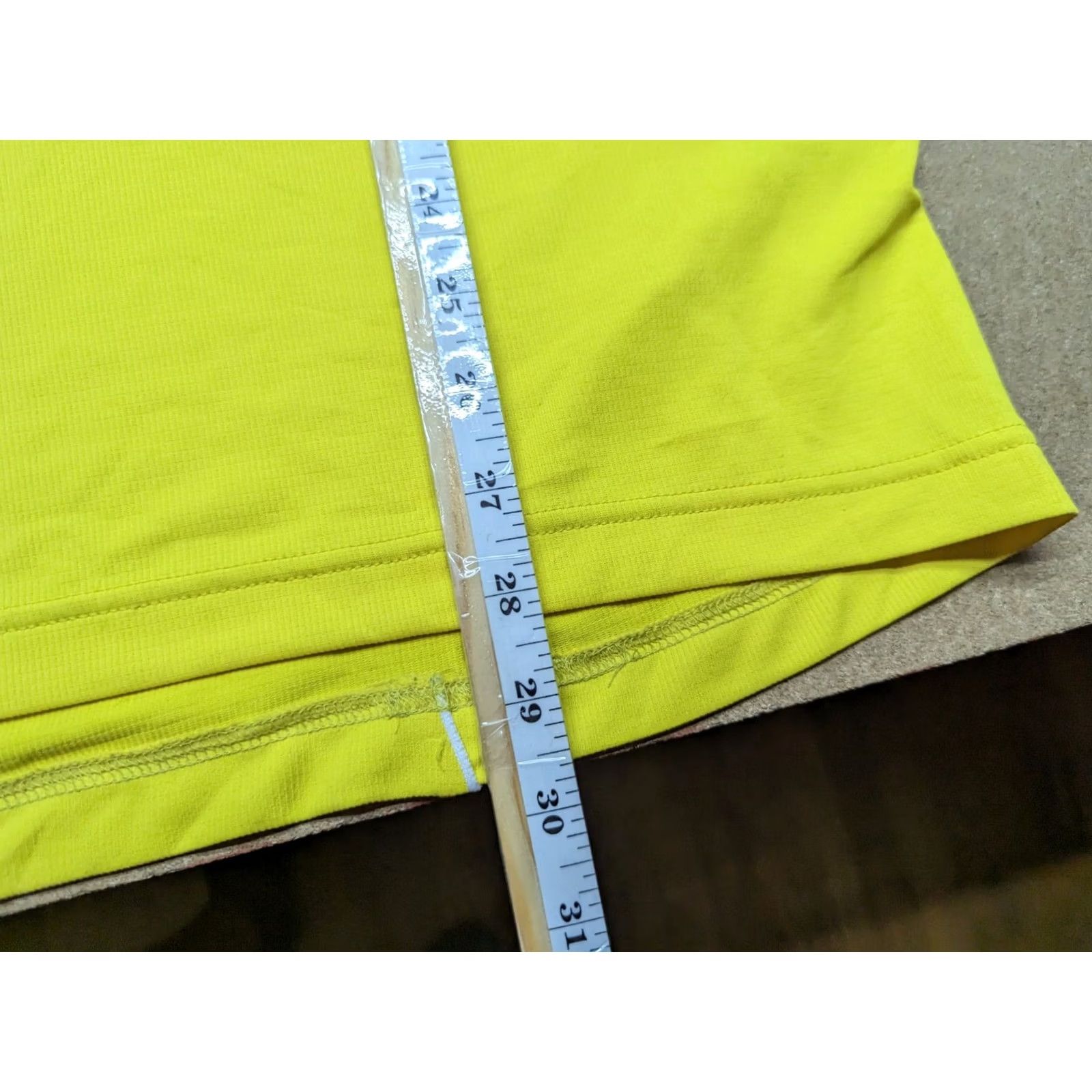 Asics ASICS Cricket Australia Jersey Shirt 16 Mens Yellow 100% Polyester Breathable Quick Dry ODI Zip Neck Size US L / EU 52-54 / 3 - 6 Thumbnail