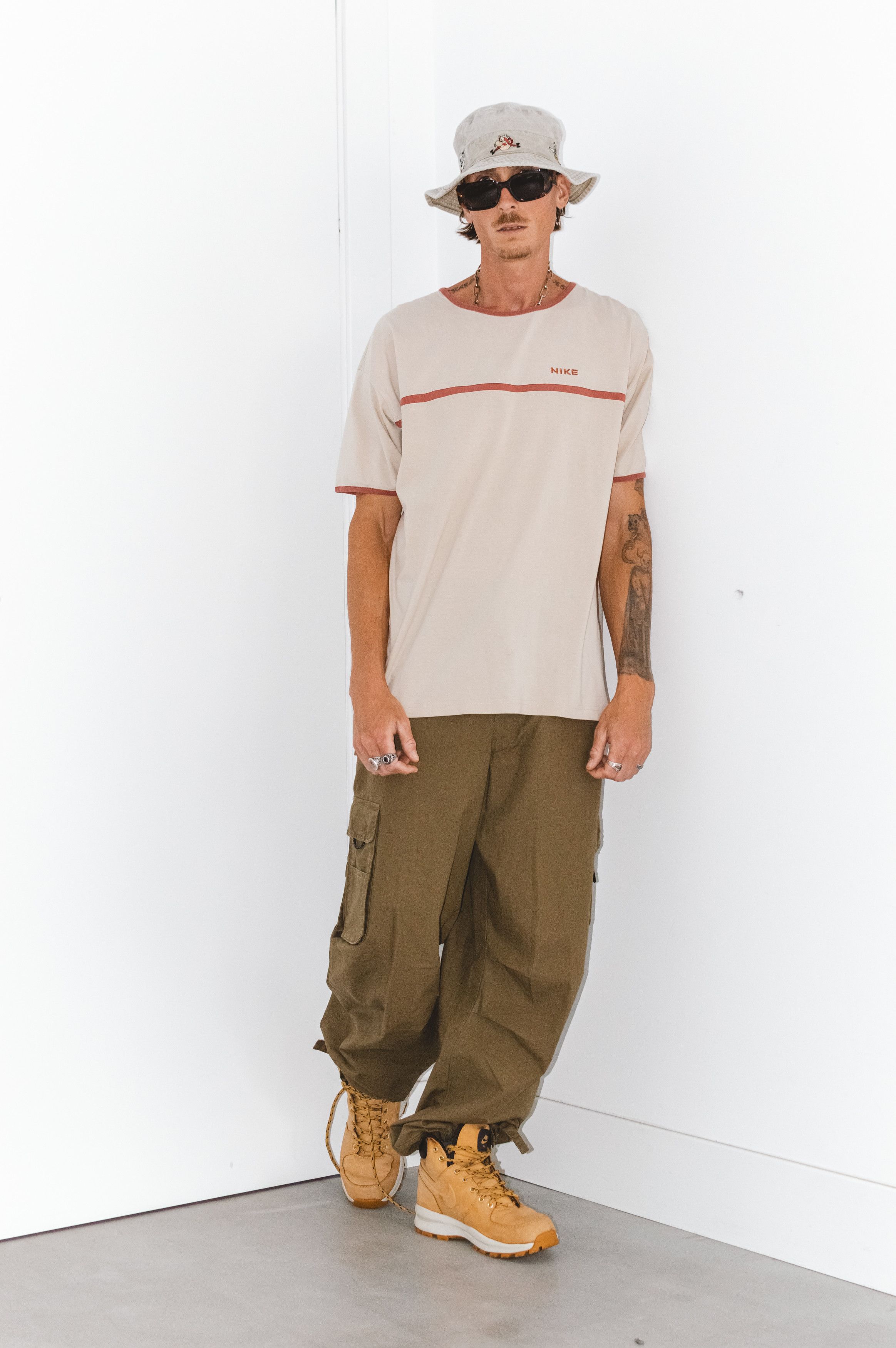 Nike × Nike ACG × Vintage Deadstock Nike ACG Track Cargo Pants with Drawstrings Size US 30 / EU 46 - 8 Thumbnail