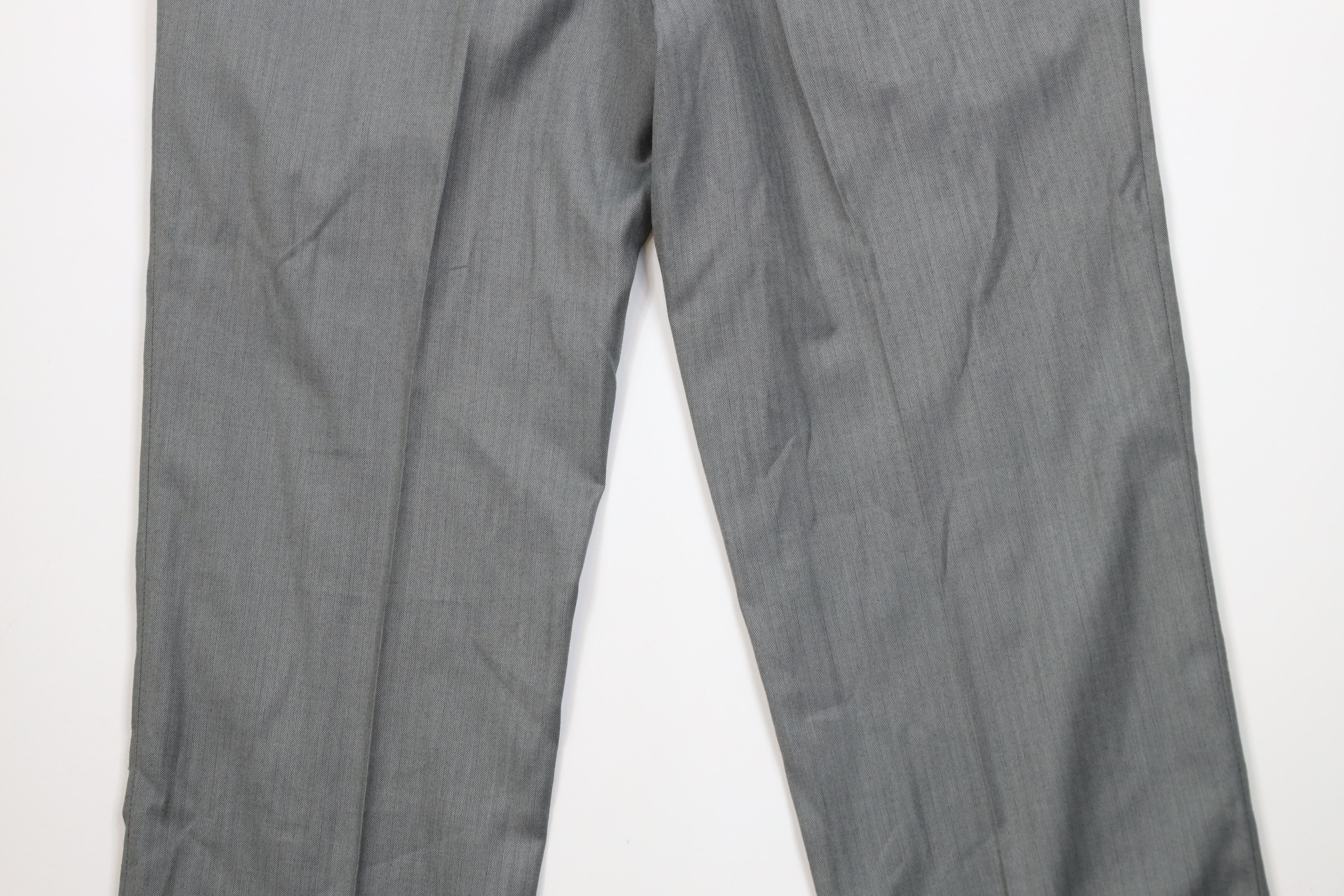 Ralph Lauren Vintage 90s Ralph Lauren Pleated Cuffed Wide Leg Chino Pants Size US 36 / EU 52 - 9 Thumbnail